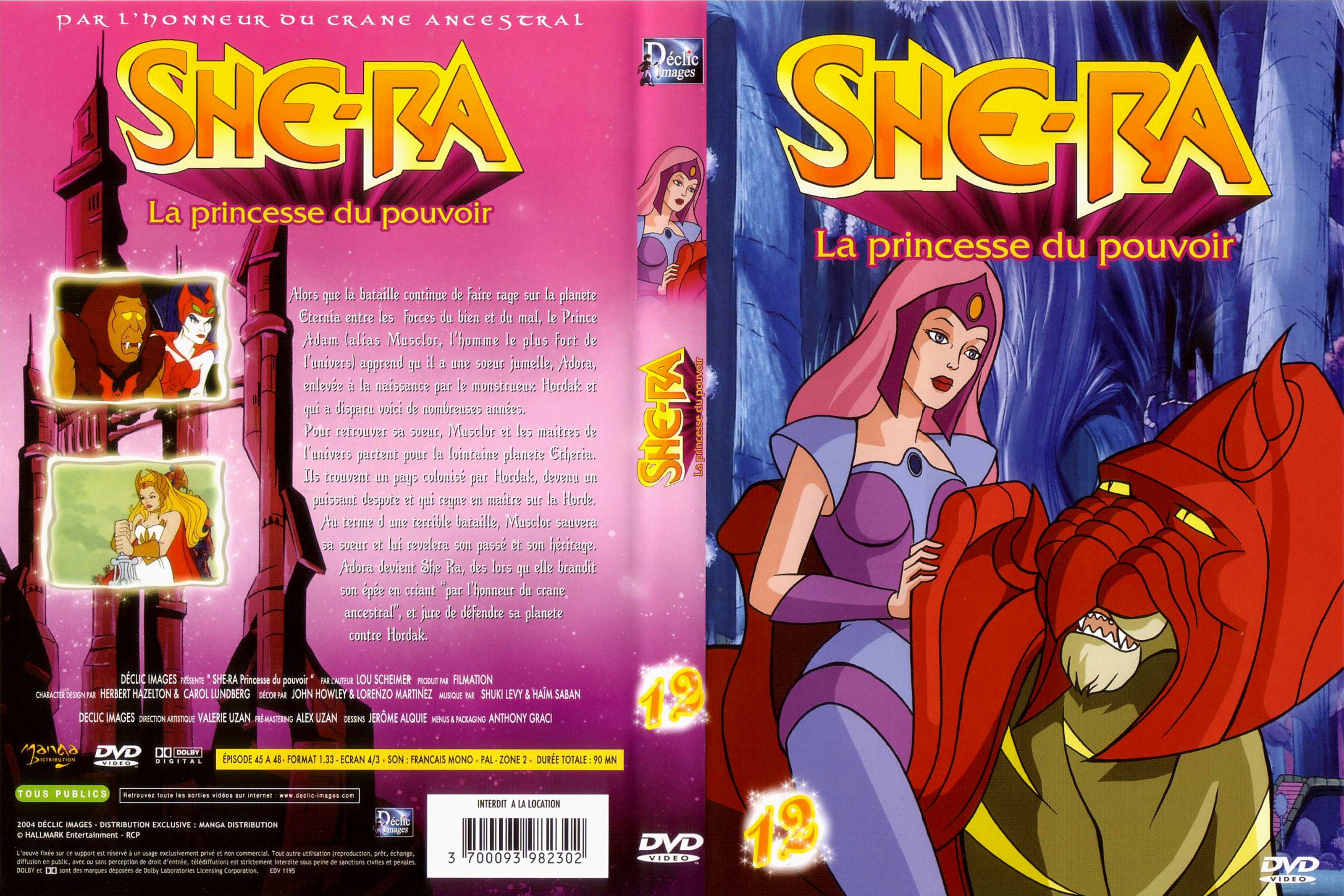 Jaquette DVD She ra La princesse du pouvoir vol 12