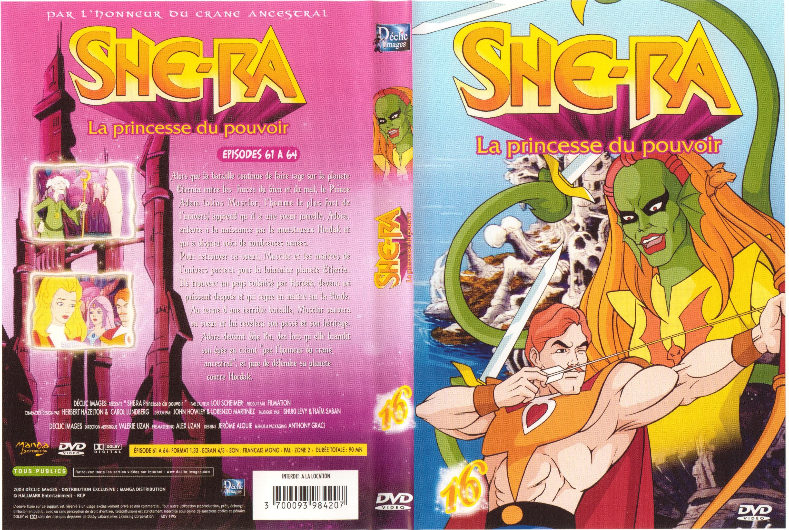 Jaquette DVD She ra La princesse du pouvoir vol 16