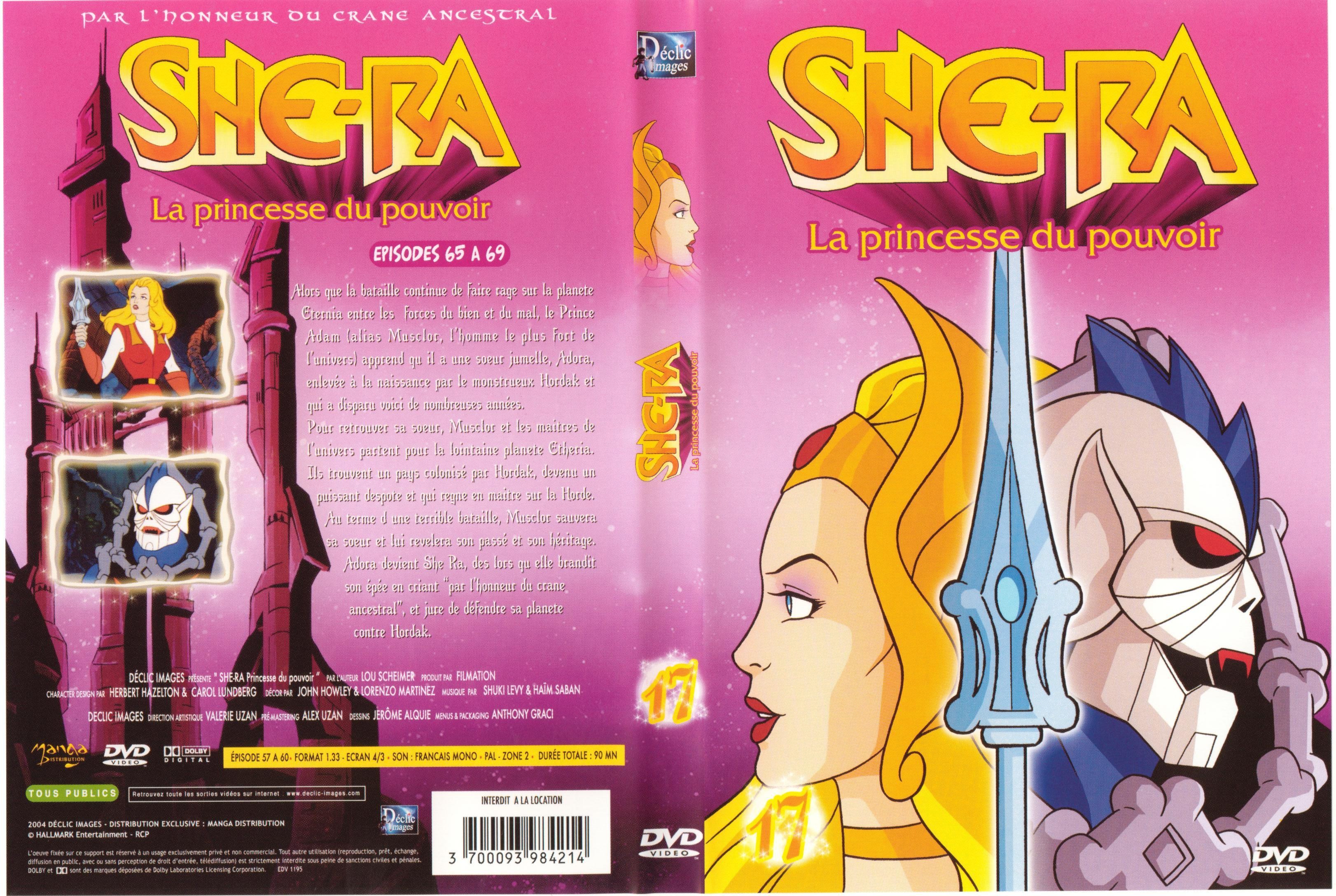 Jaquette DVD She ra La princesse du pouvoir vol 17