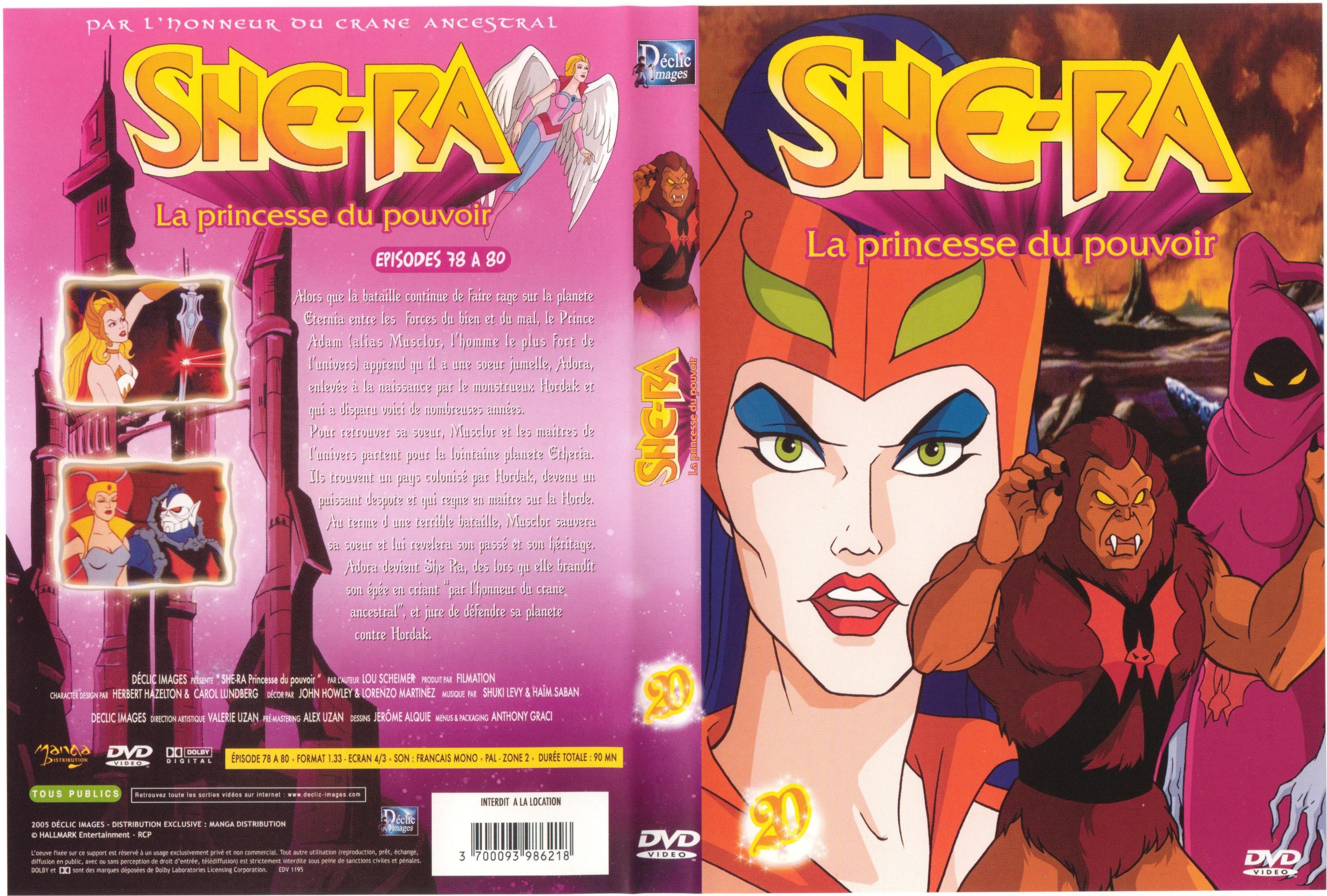 Jaquette DVD She ra La princesse du pouvoir vol 20