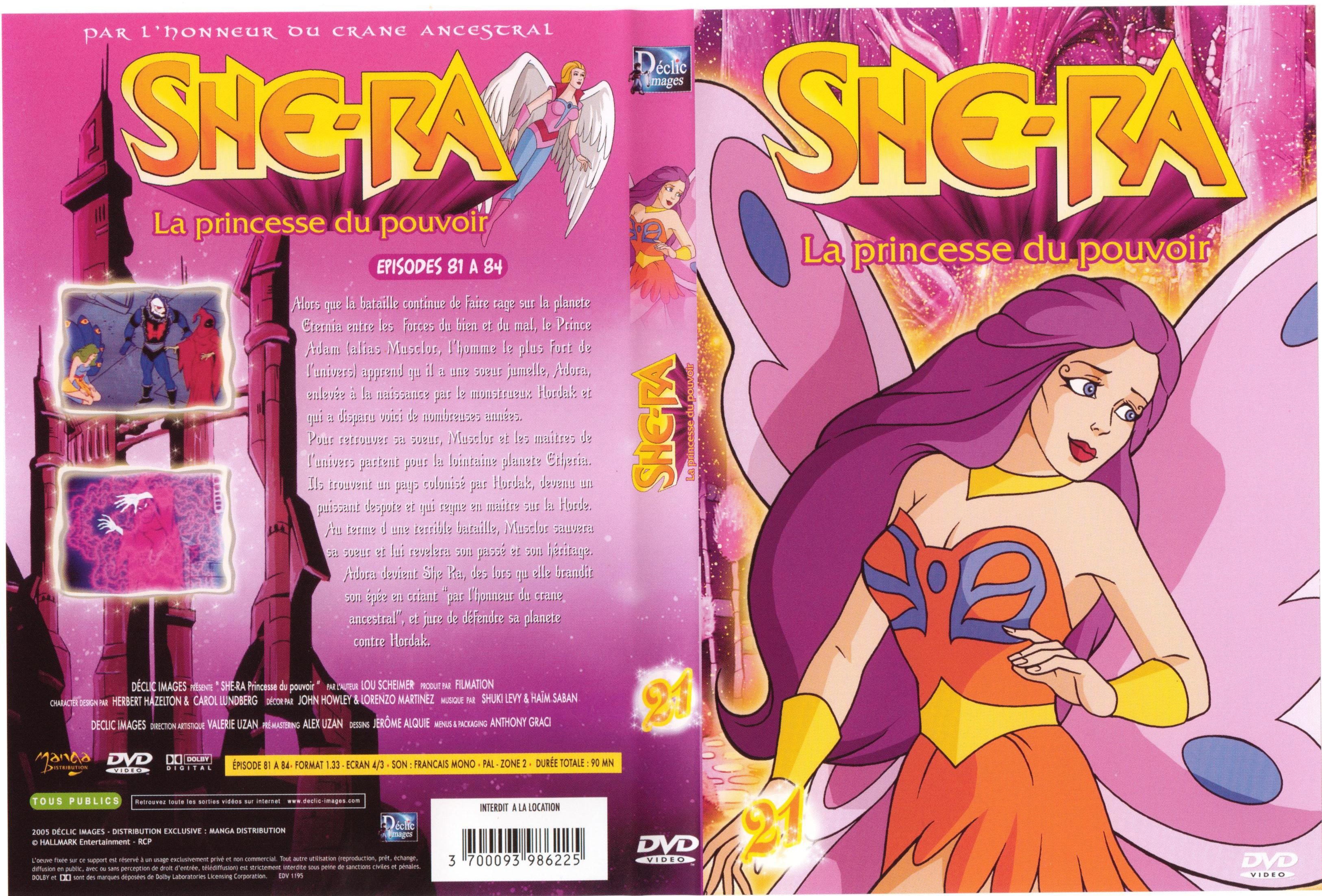 Jaquette DVD She ra La princesse du pouvoir vol 21