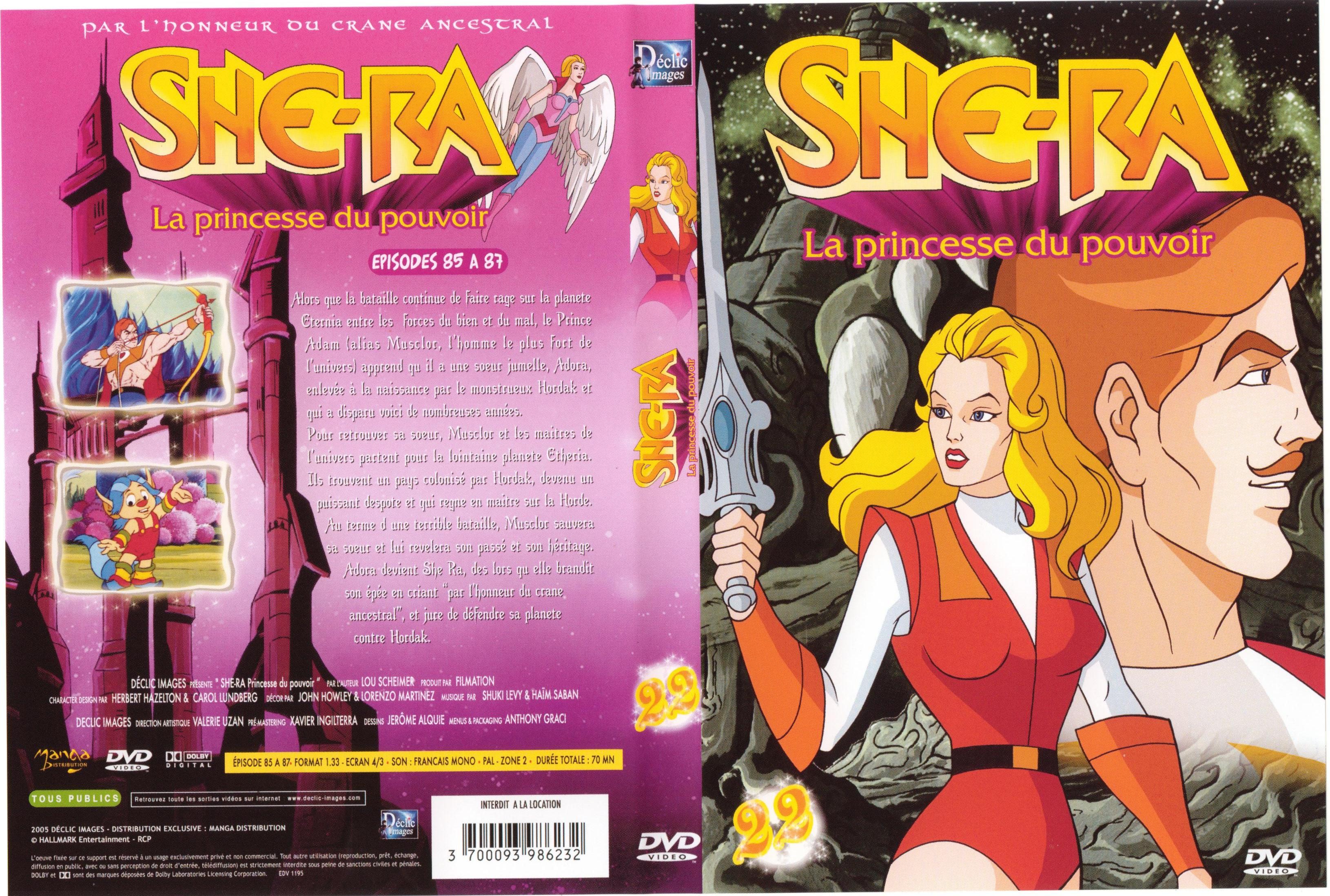 Jaquette DVD She ra La princesse du pouvoir vol 22