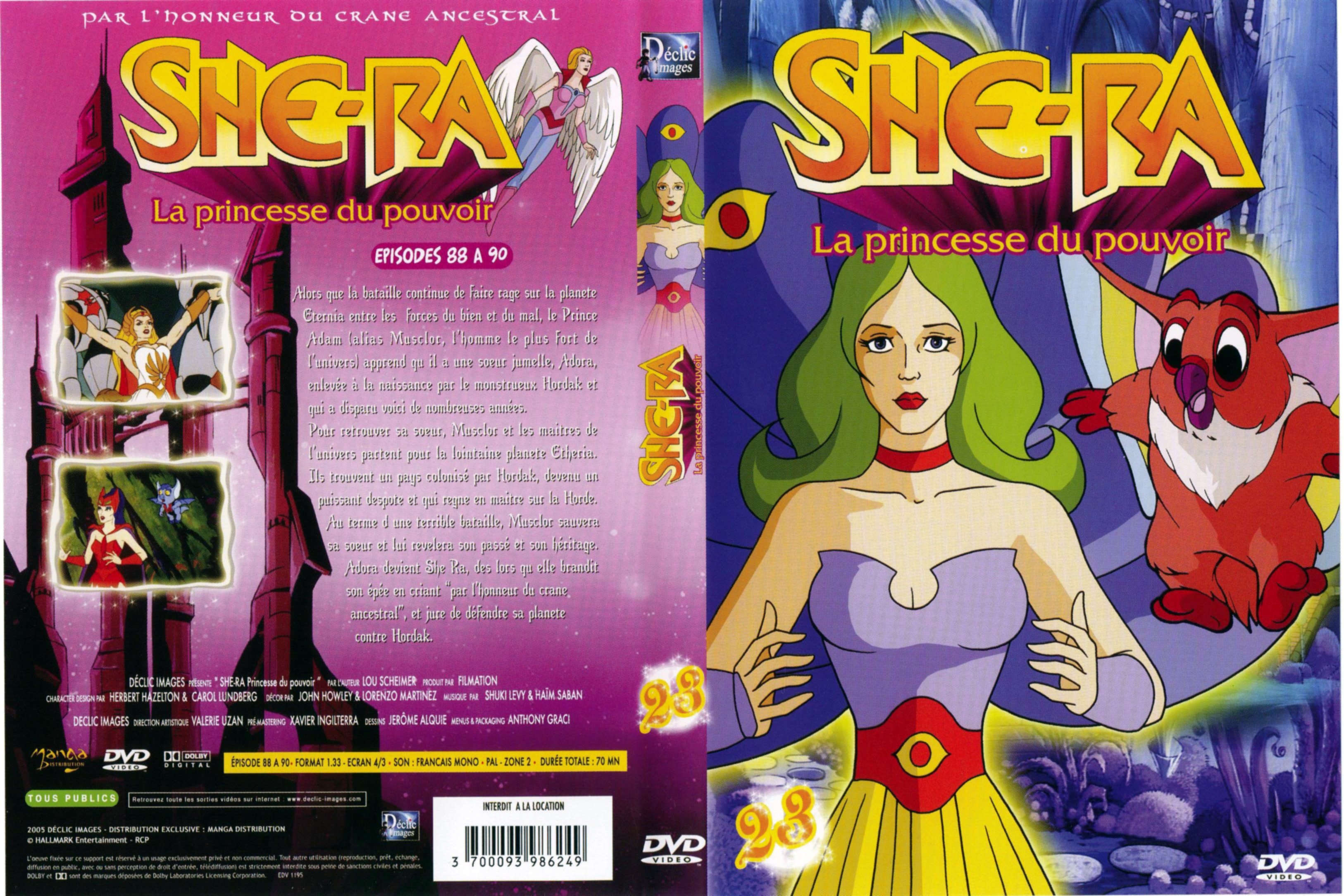 Jaquette DVD She ra La princesse du pouvoir vol 23