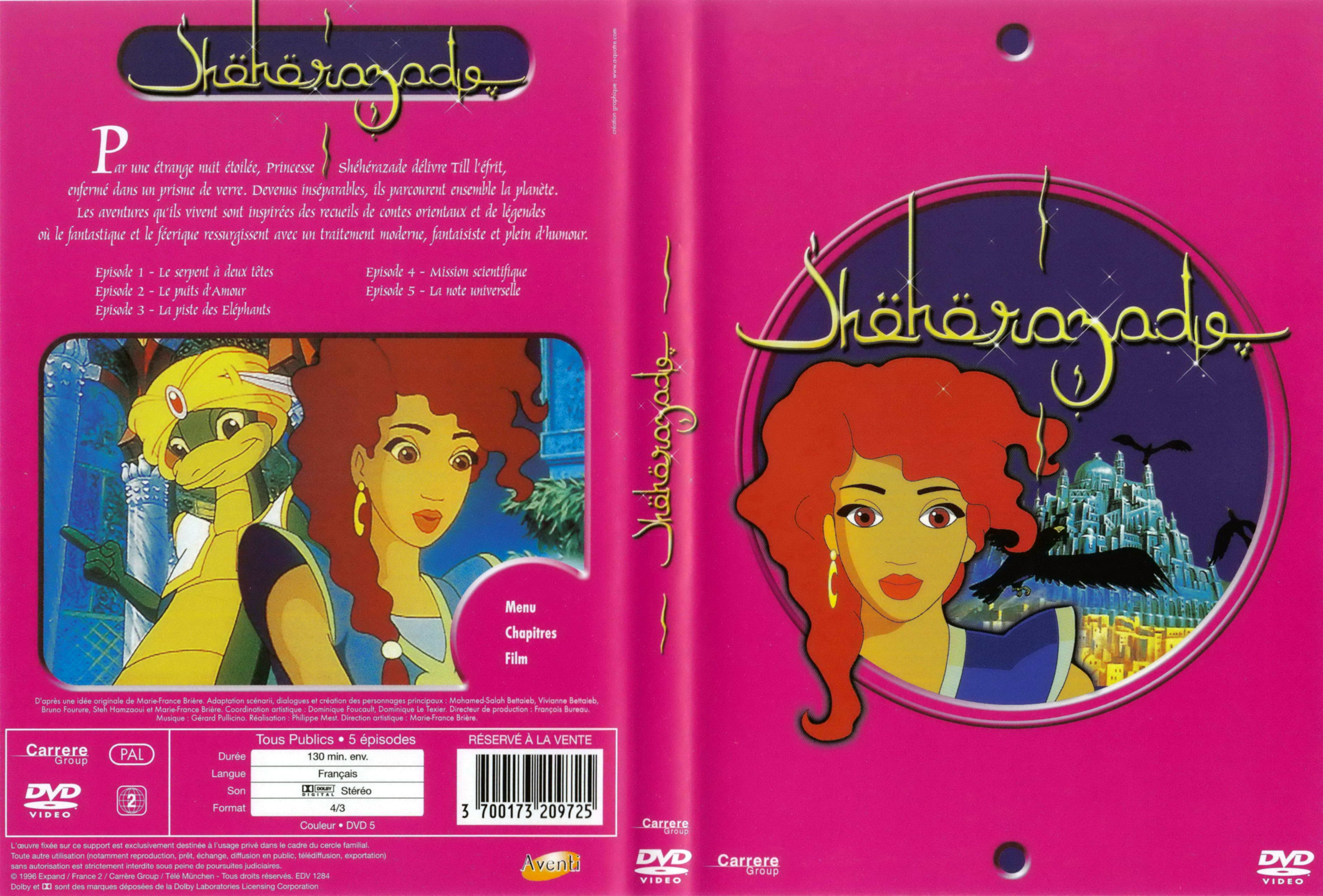 Jaquette DVD Sheherazade