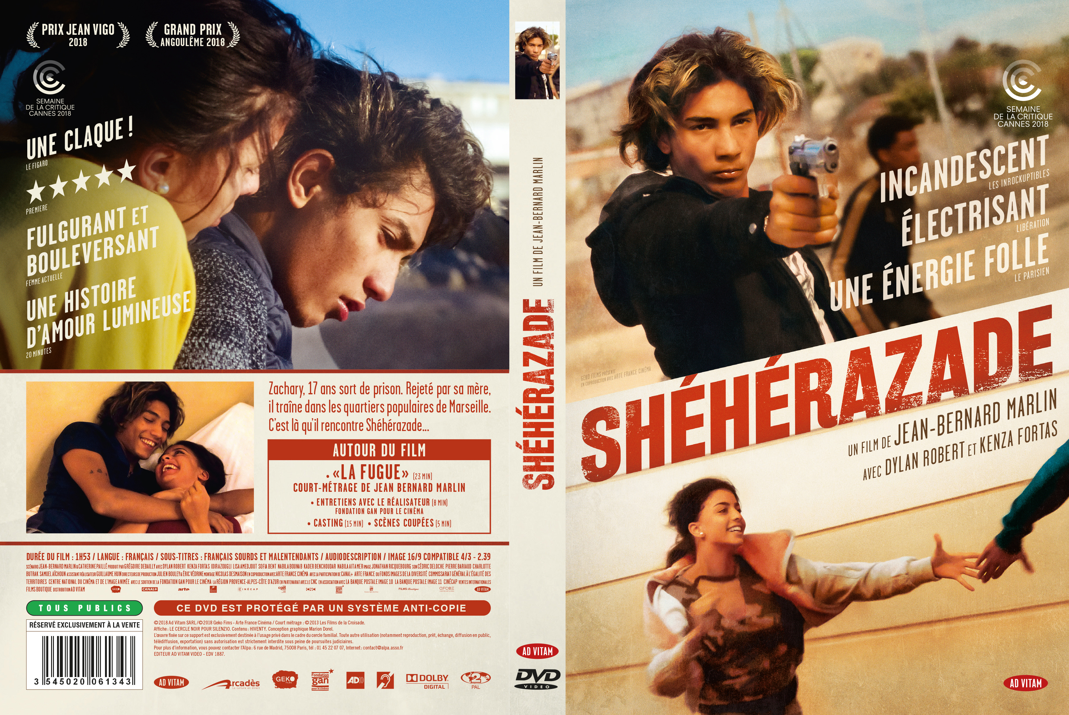 Jaquette DVD Sheherazade (2018)