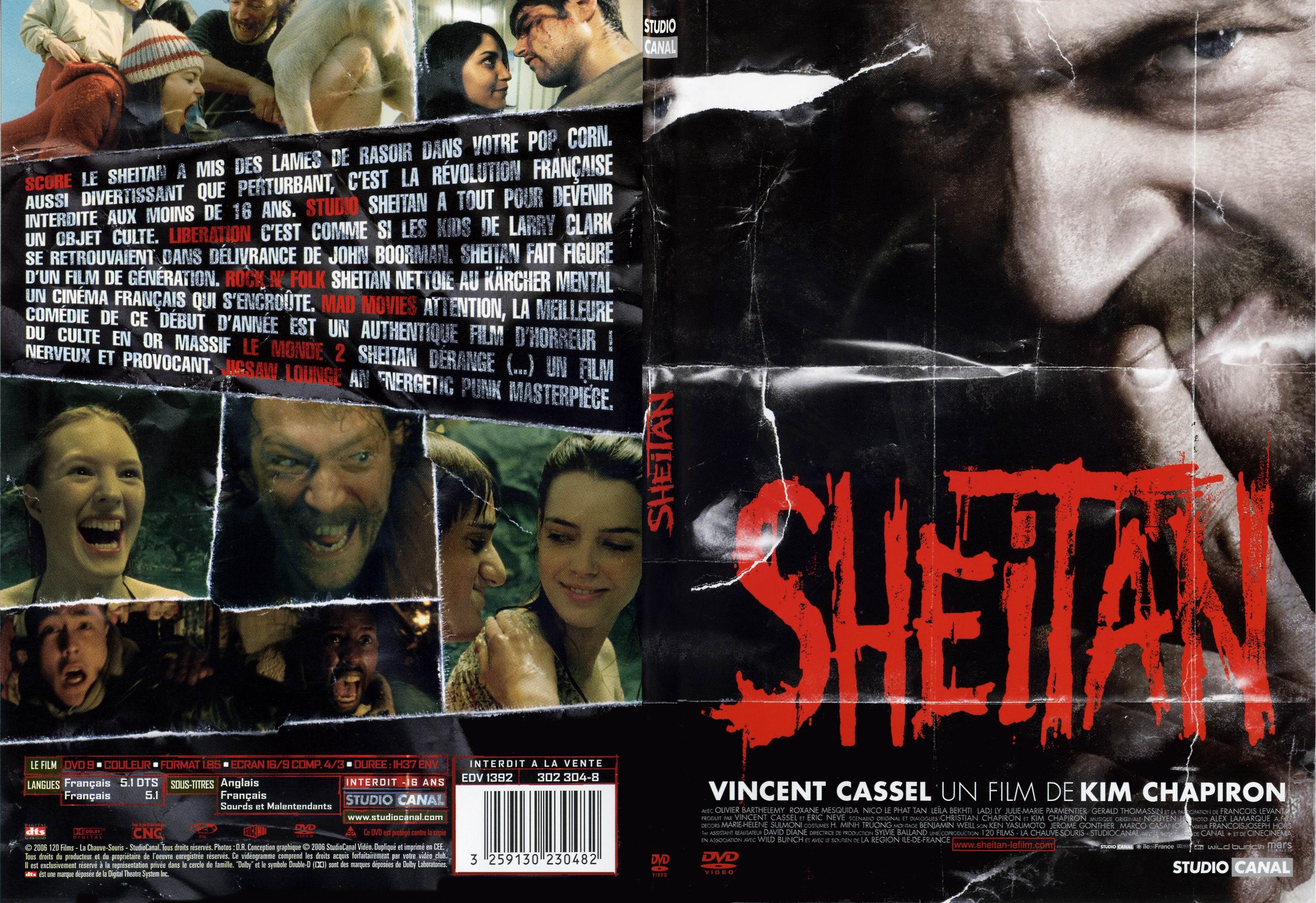 Jaquette DVD Sheitan - SLIM