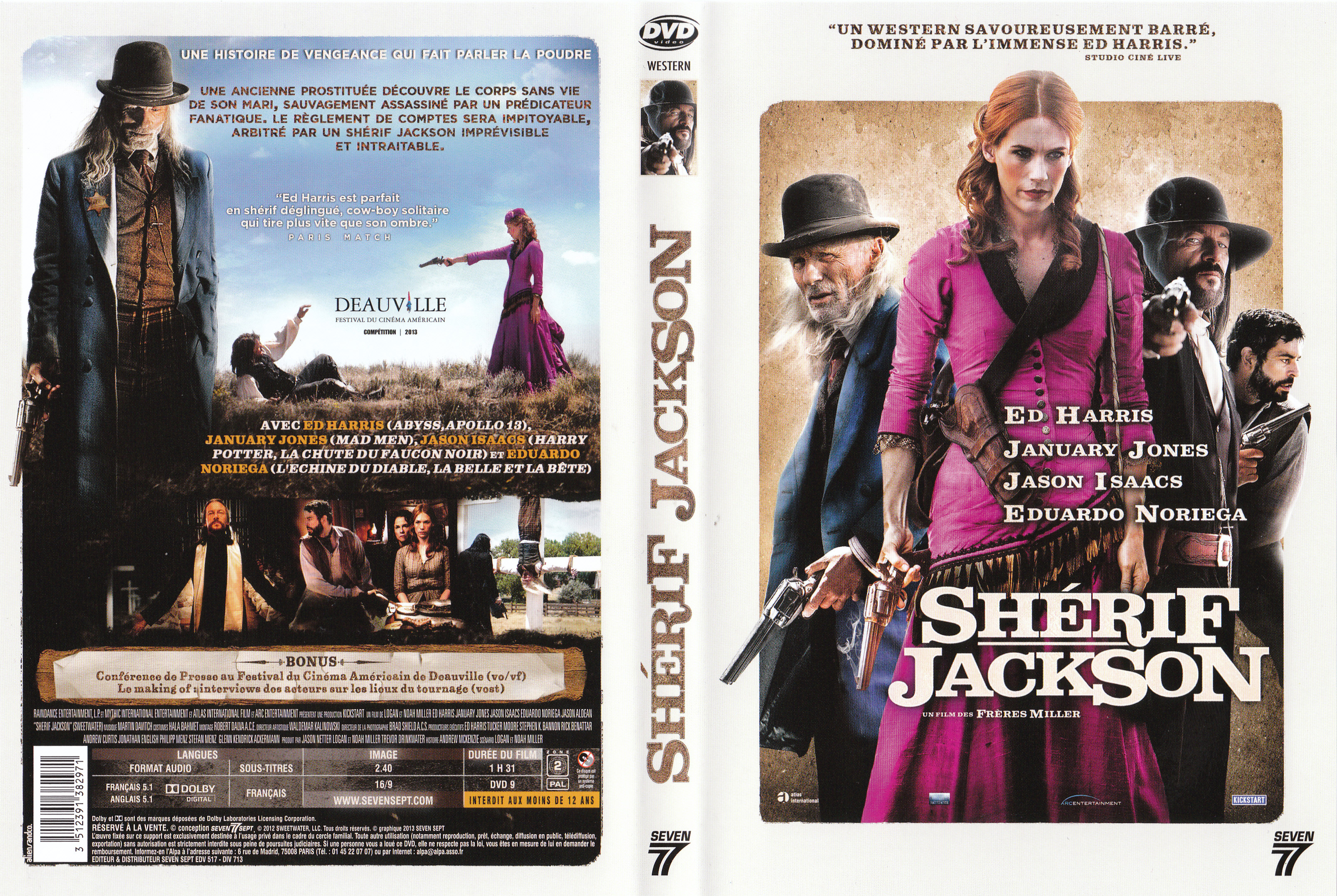 Jaquette DVD Sherif Jackson