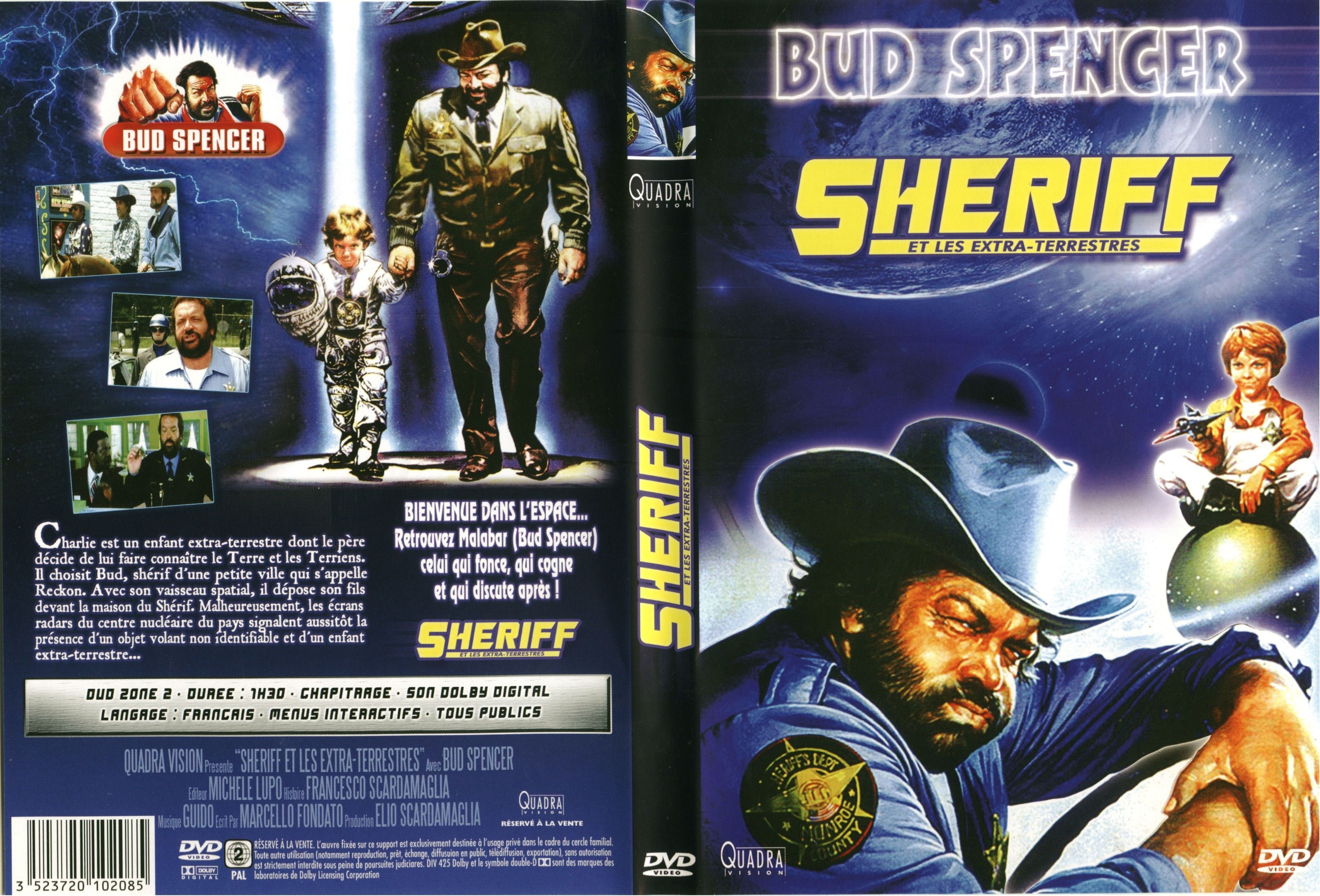 Jaquette DVD Sheriff et les extra-terrestres