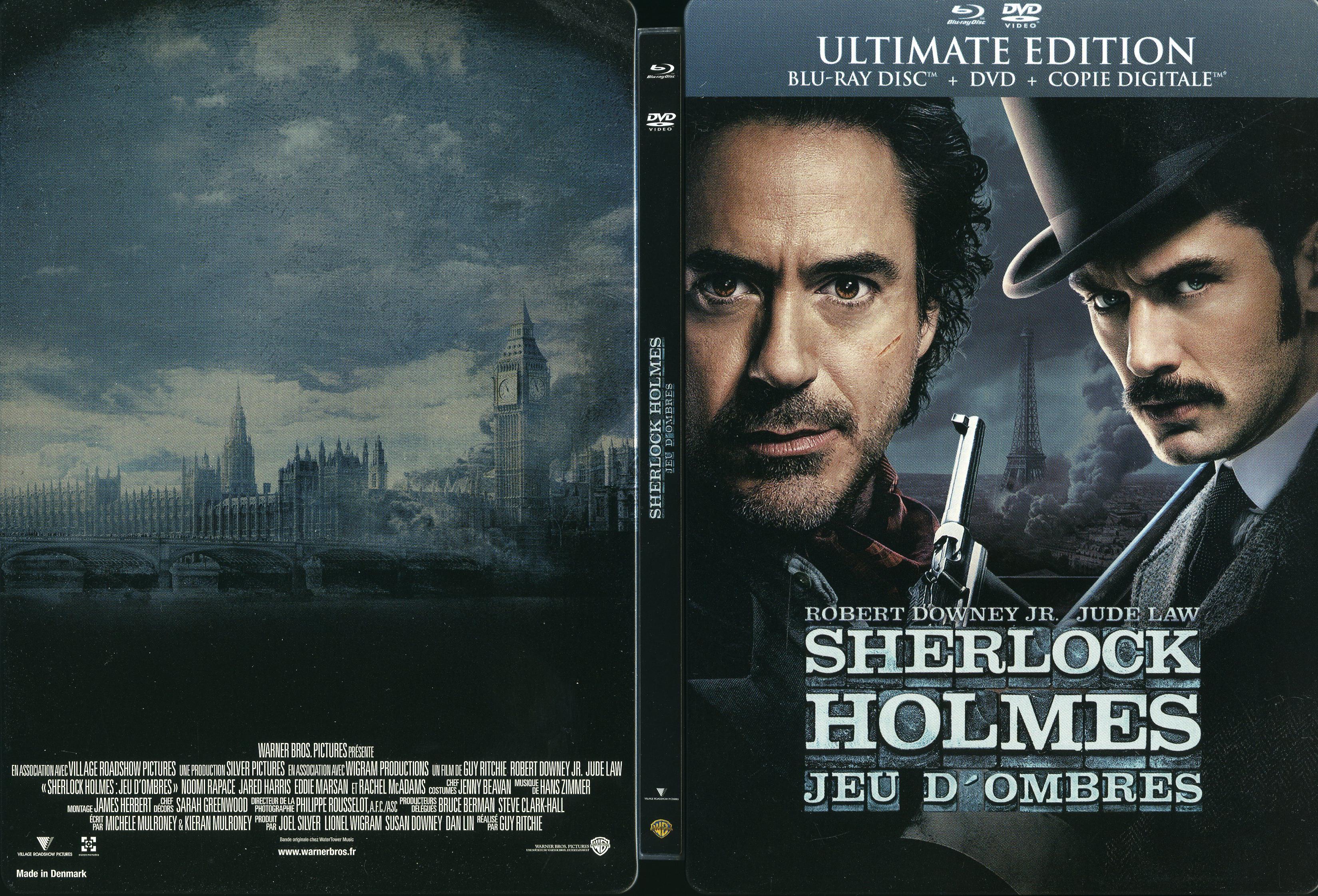 Jaquette DVD Sherlock Holmes 2 Jeu d