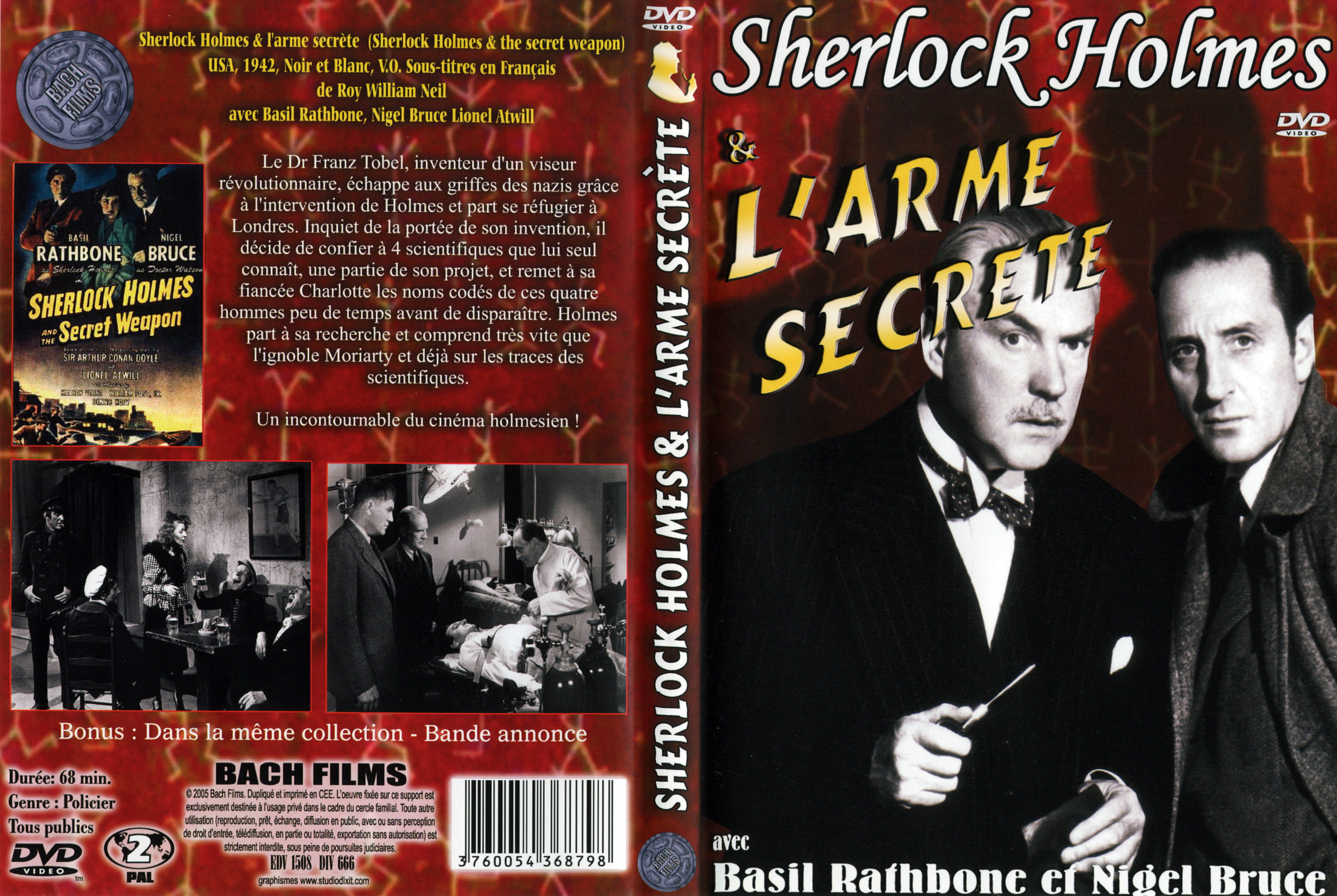 Jaquette DVD Sherlock Holmes - L