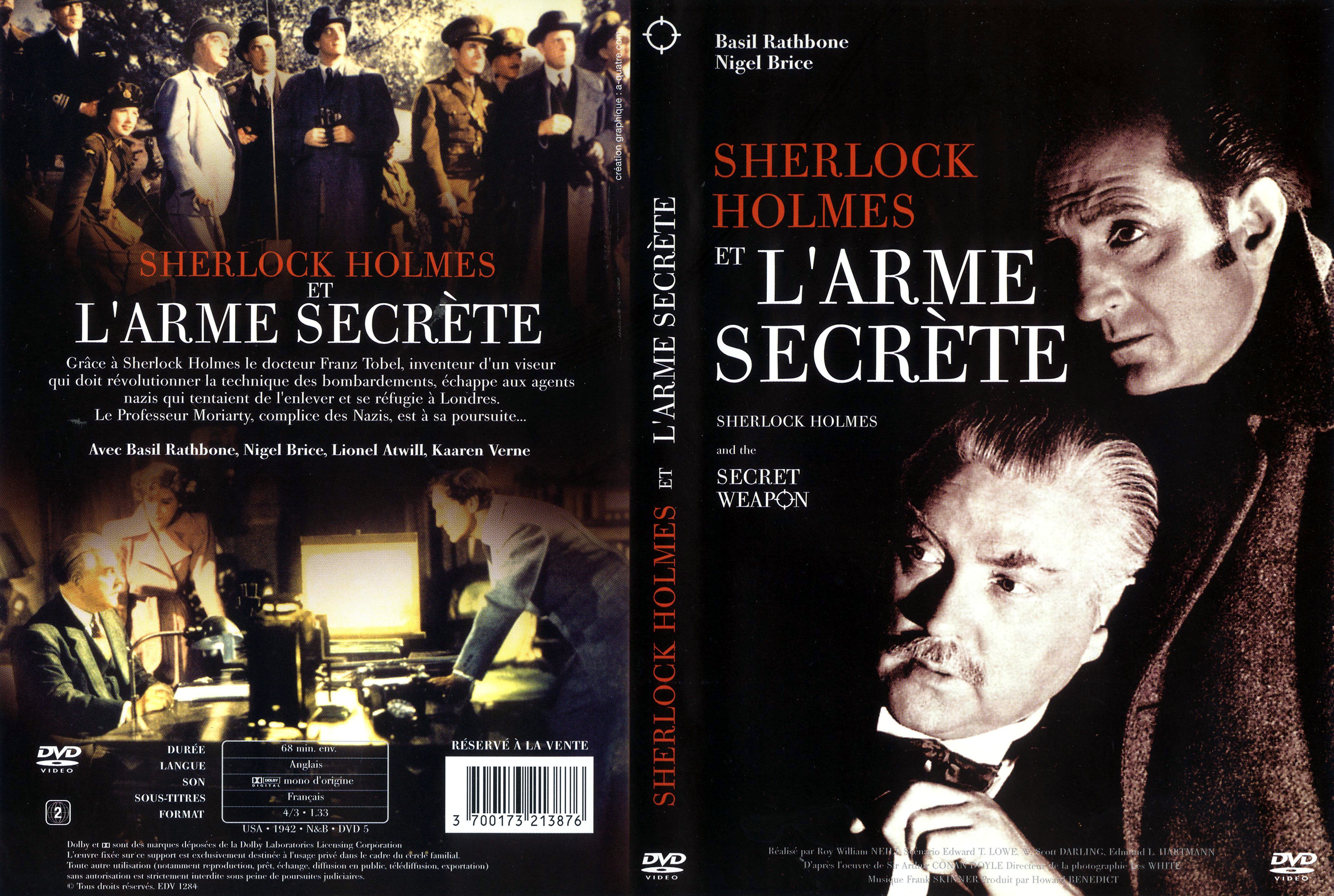 Jaquette DVD Sherlock Holmes - L