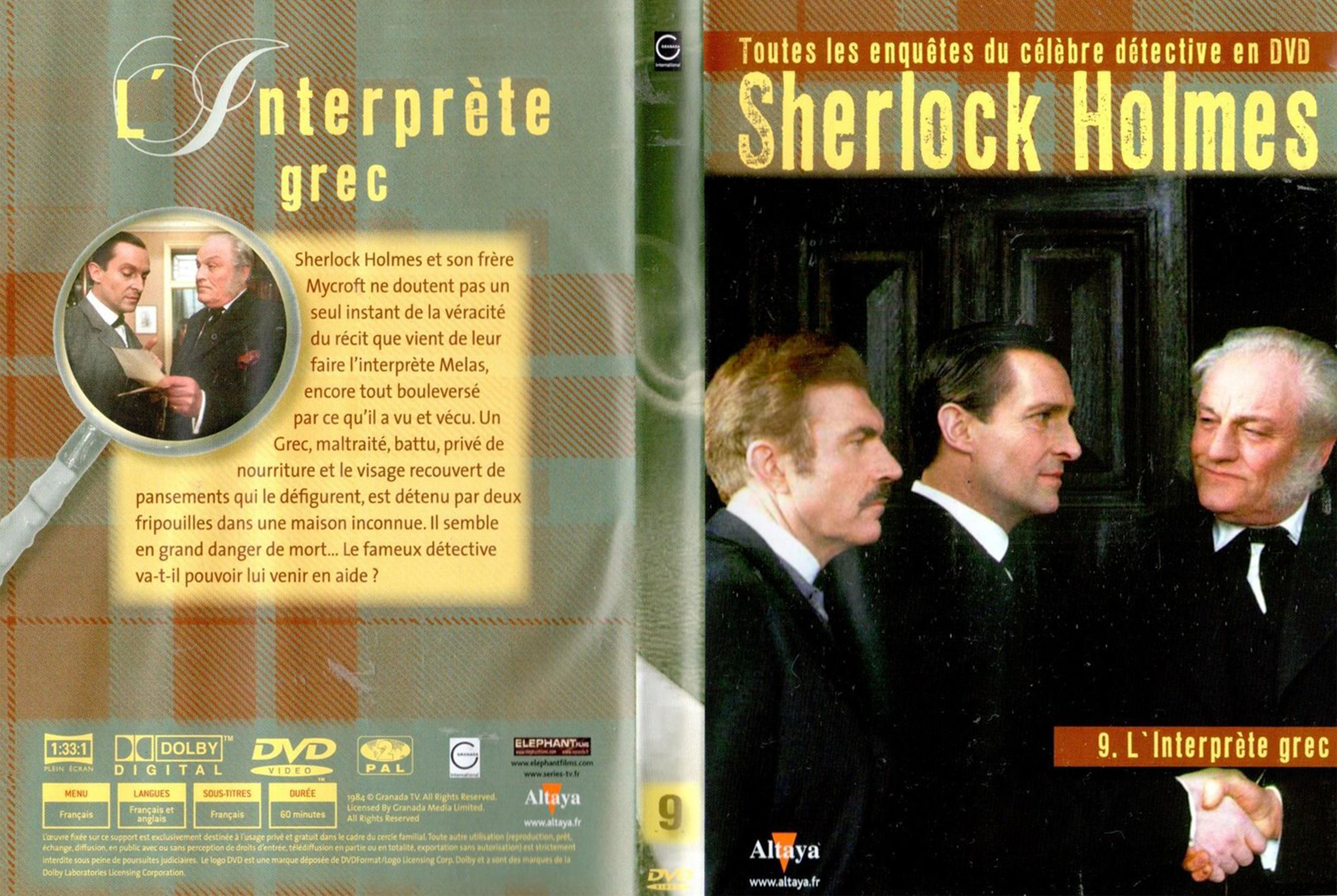 Jaquette DVD Sherlock Holmes - L