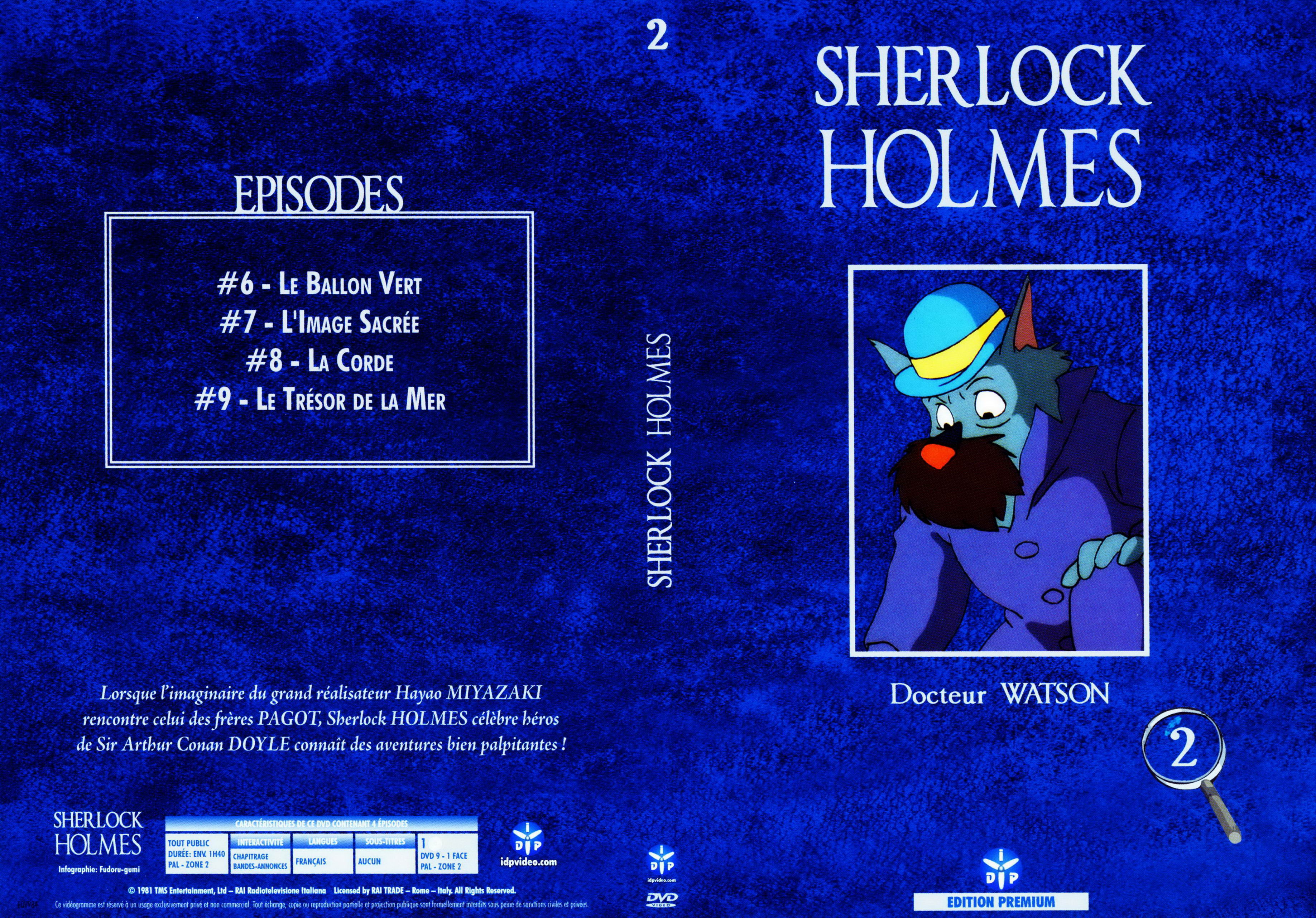 Jaquette DVD Sherlock Holmes vol 2 v2