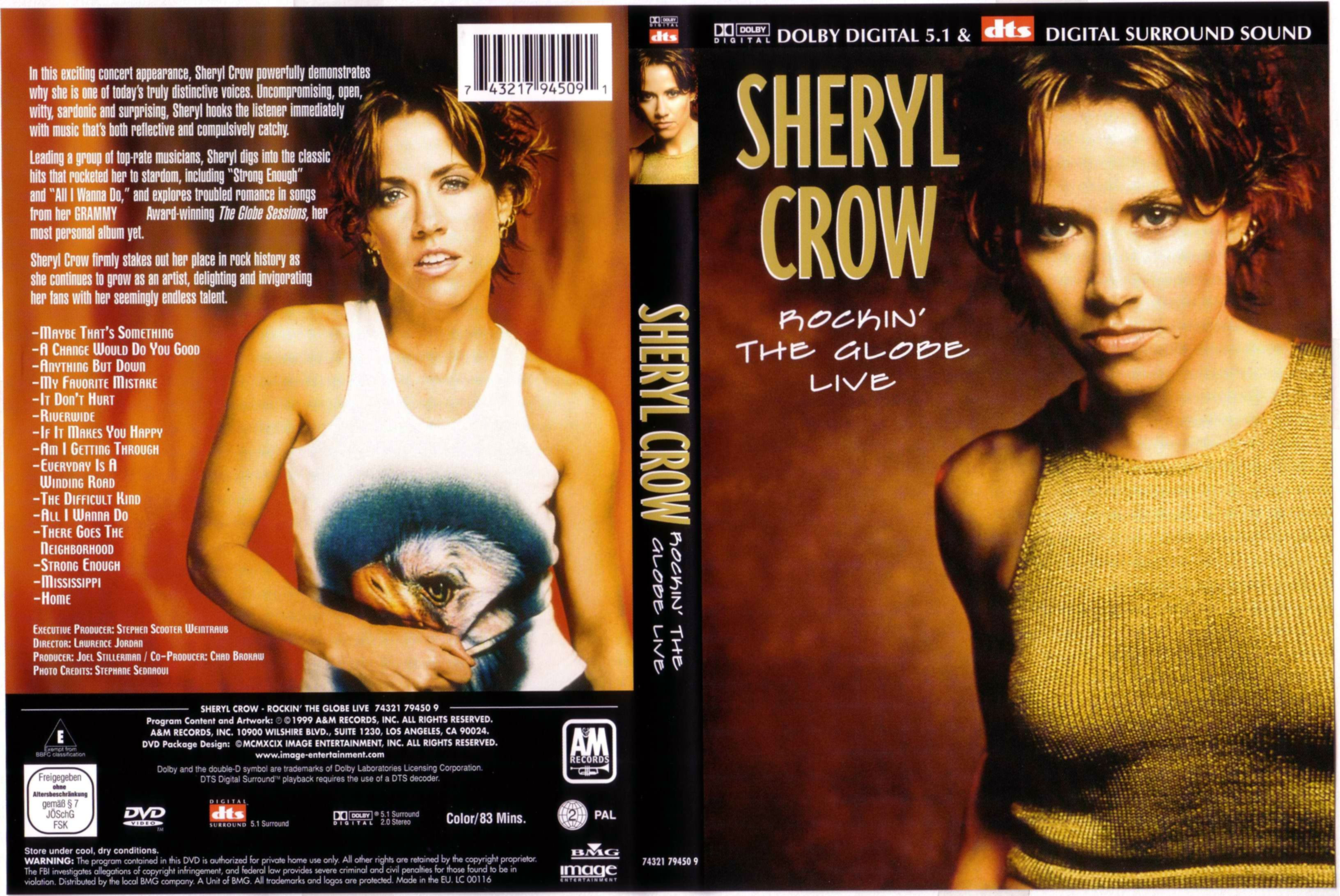 Jaquette DVD Sheryl Crow - Rockin