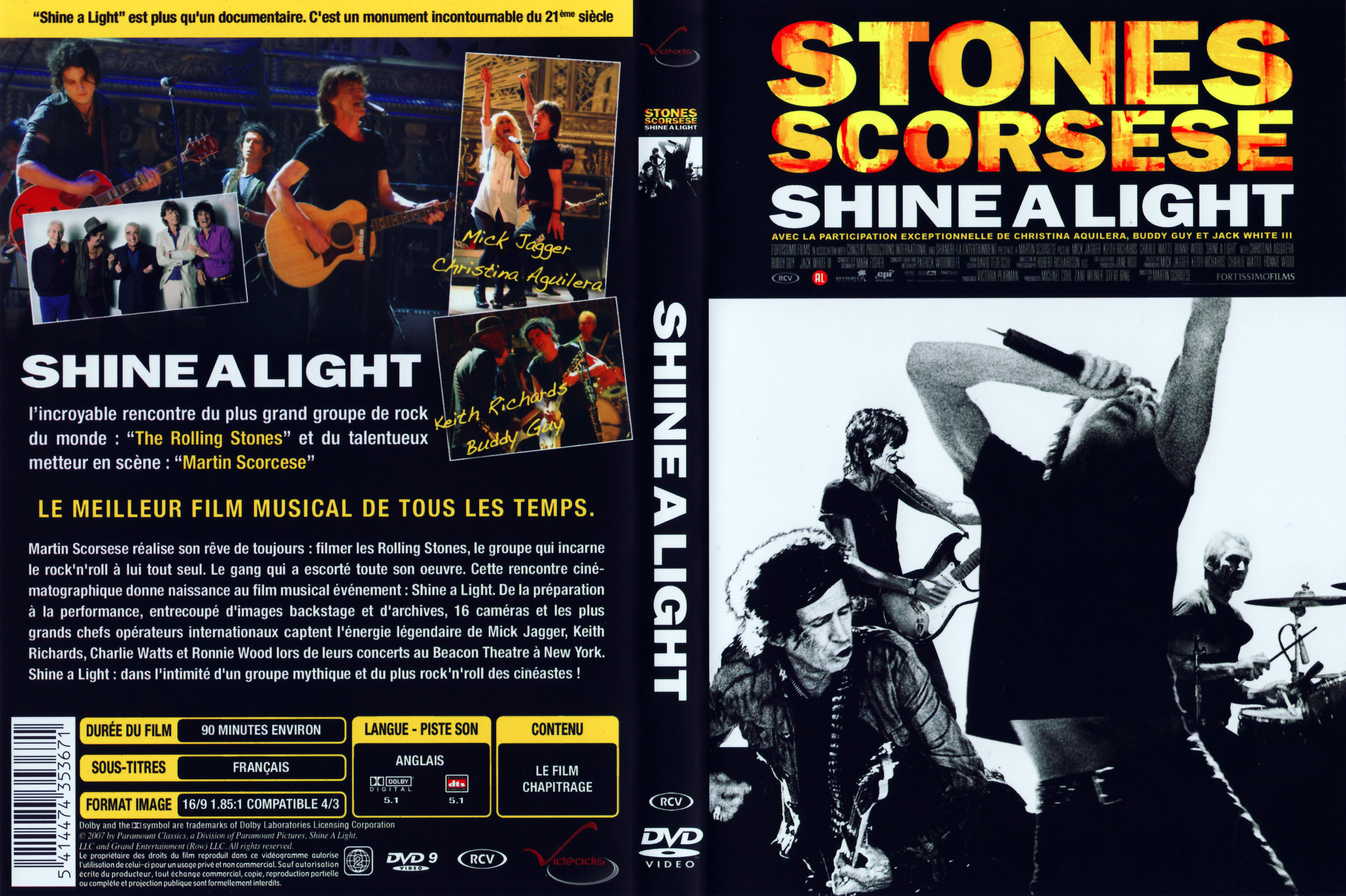 Jaquette DVD Shine a light