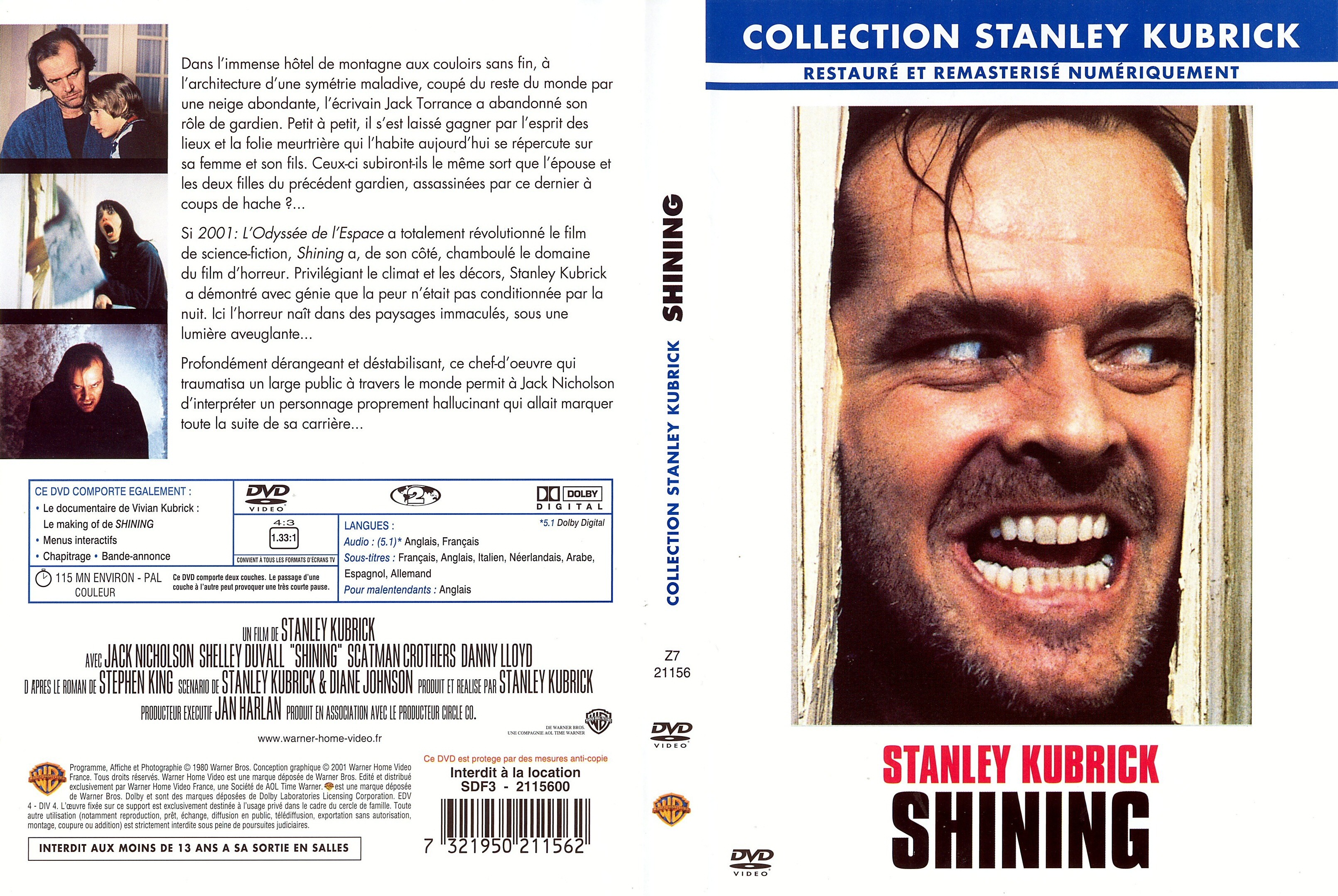 Jaquette DVD Shining