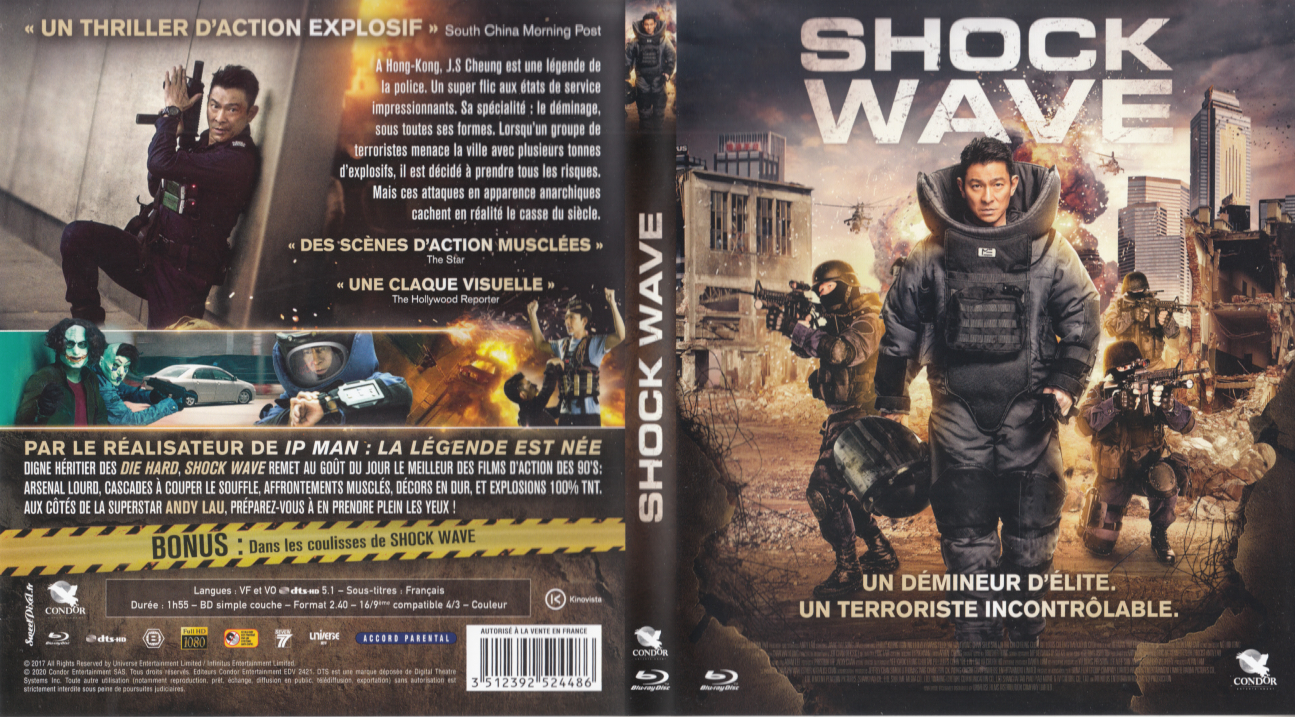 Jaquette DVD Shock Wave (BLU-RAY)