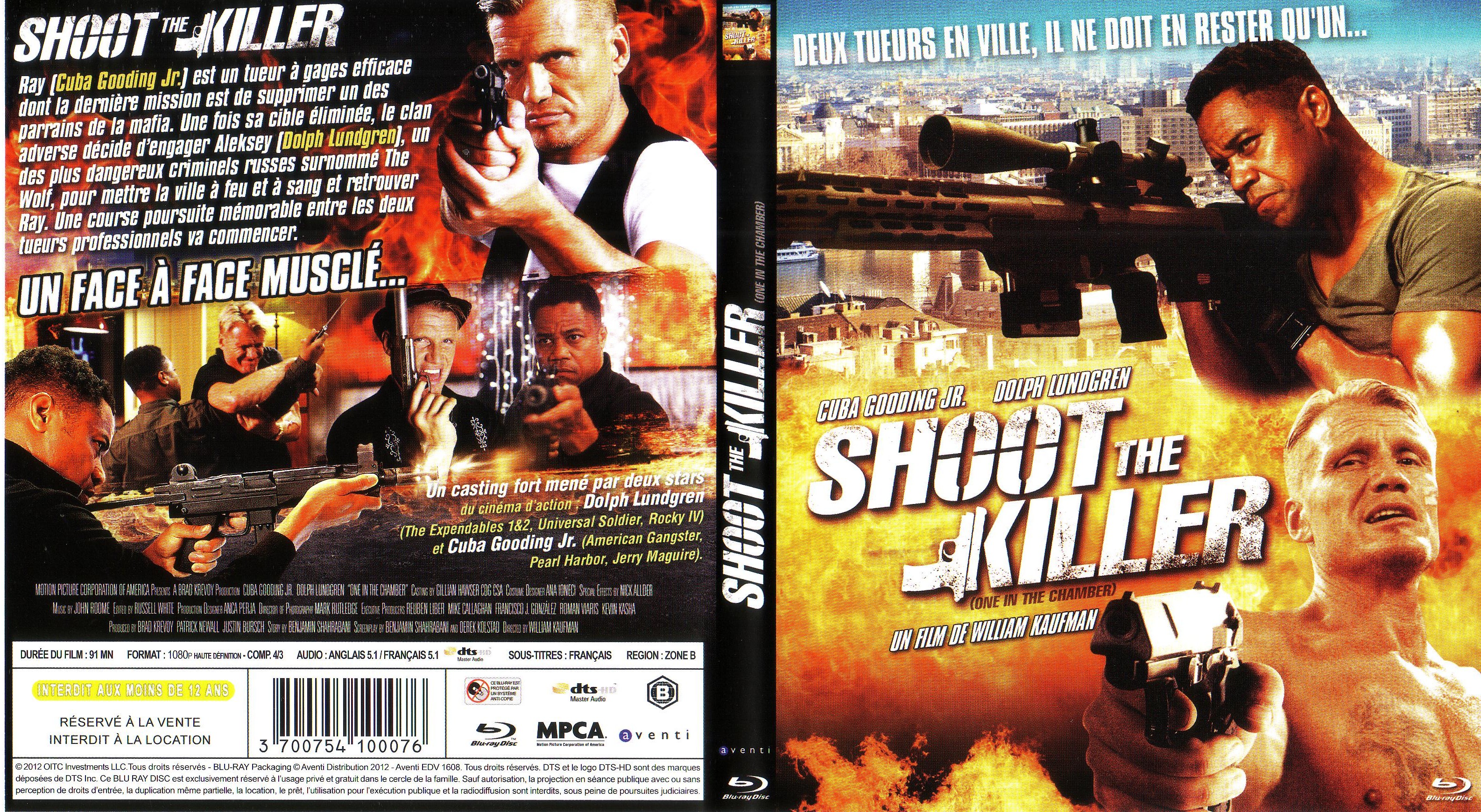 Jaquette DVD Shoot the killer (BLU-RAY)