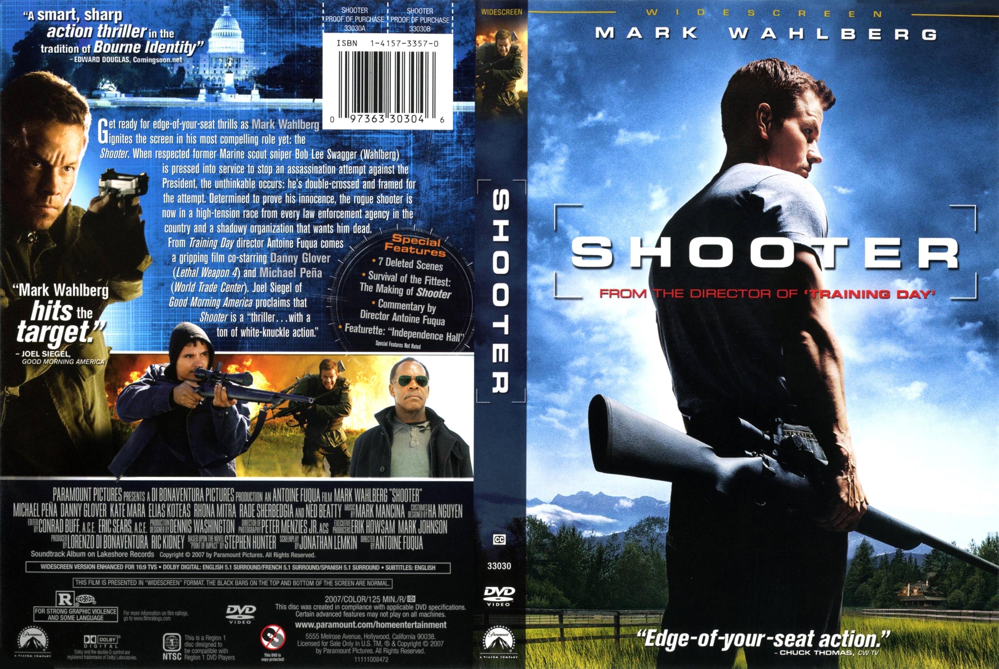 Jaquette DVD Shooter tireur d