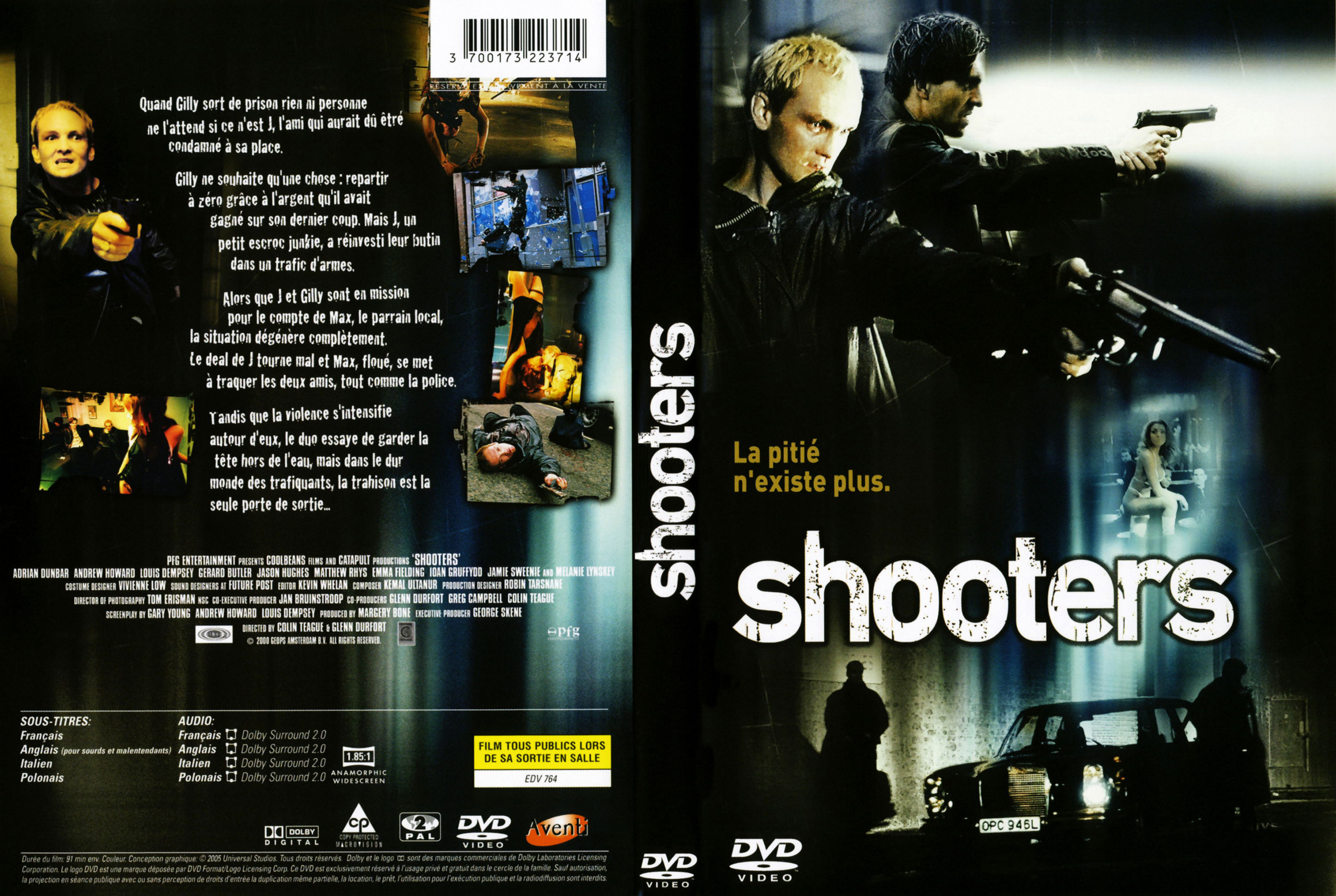 Jaquette DVD Shooters