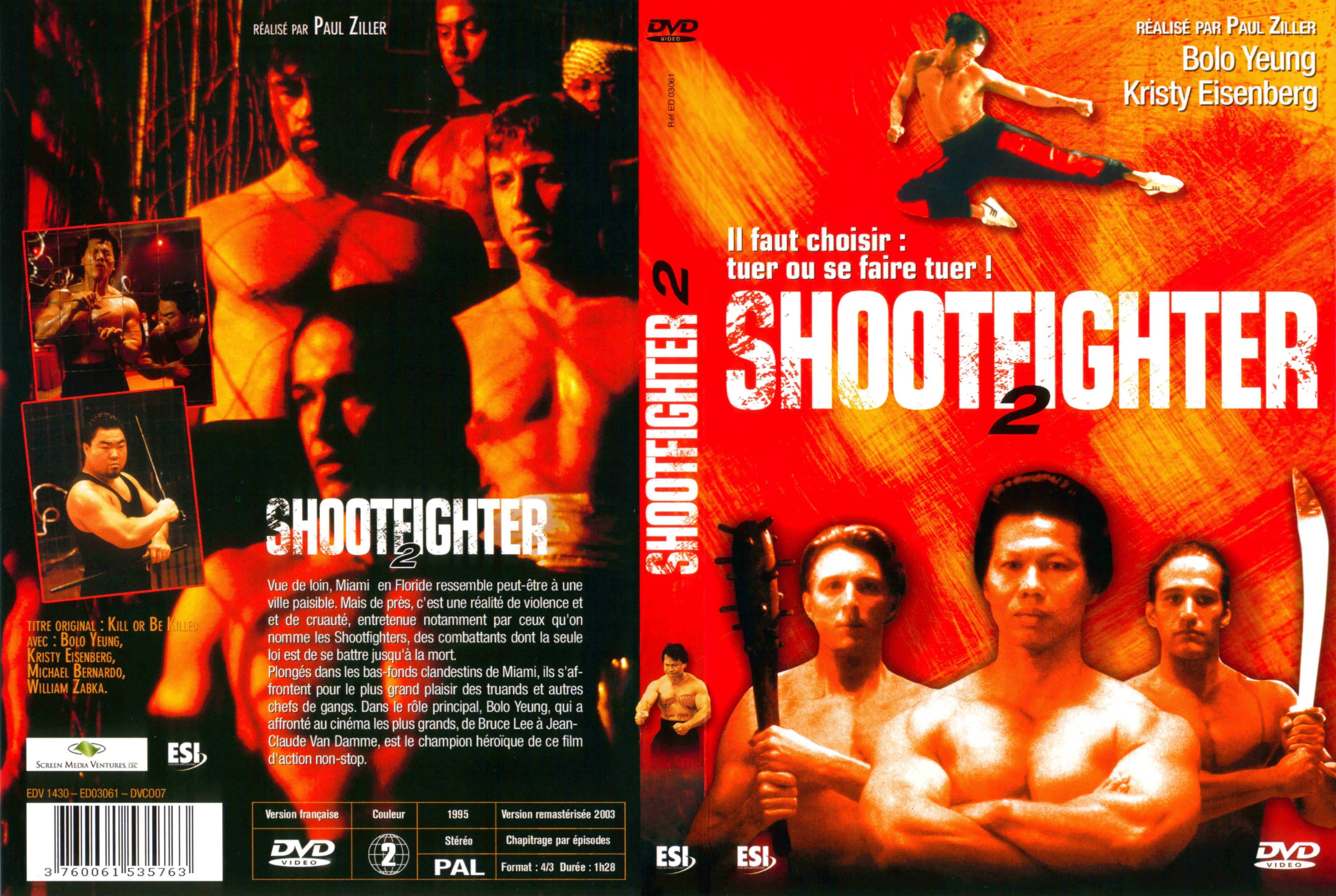 Jaquette DVD Shootfighter 2