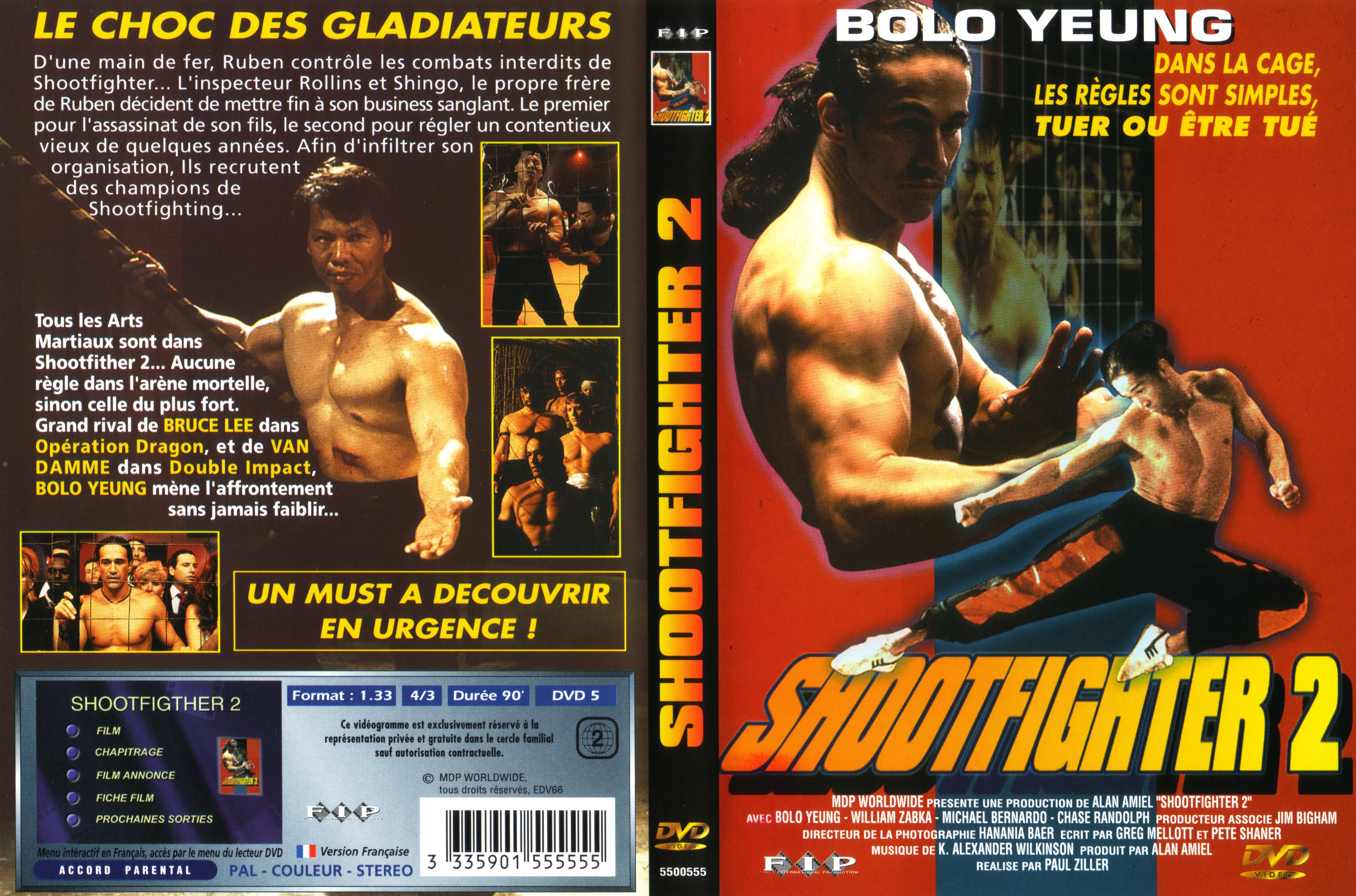 Jaquette DVD Shootfighter 2 v2