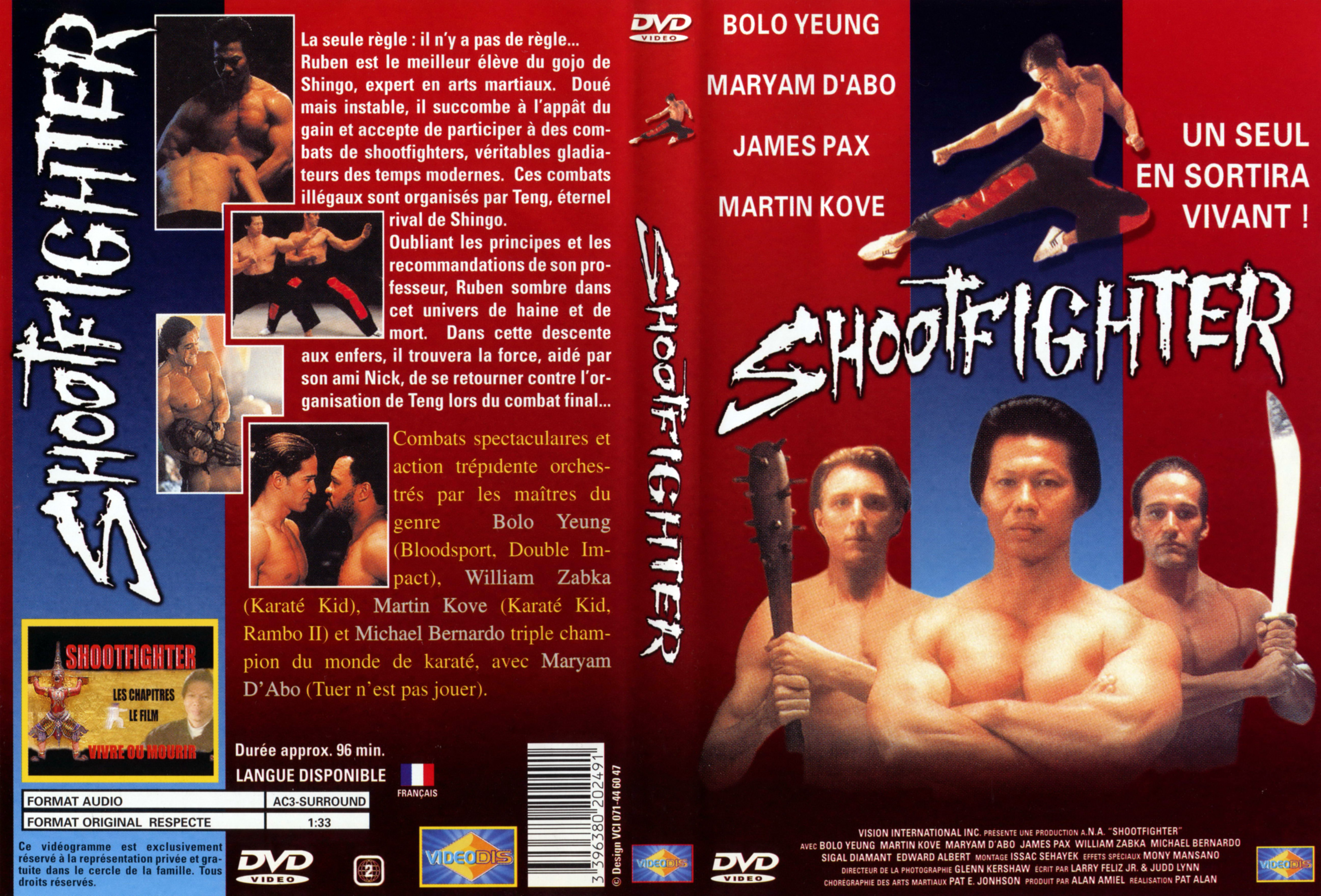 Jaquette DVD Shootfighter v2
