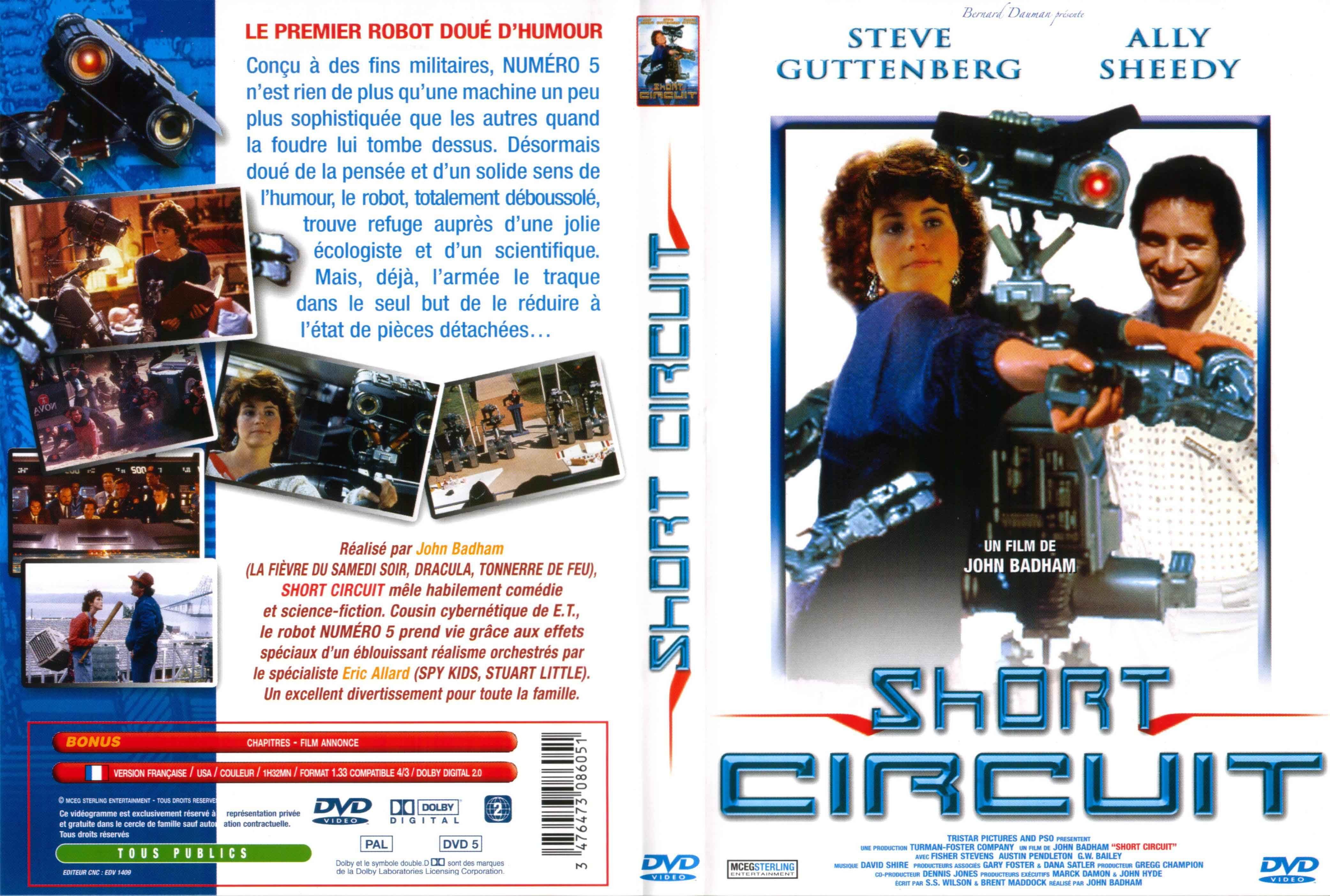 Jaquette DVD Short circuit