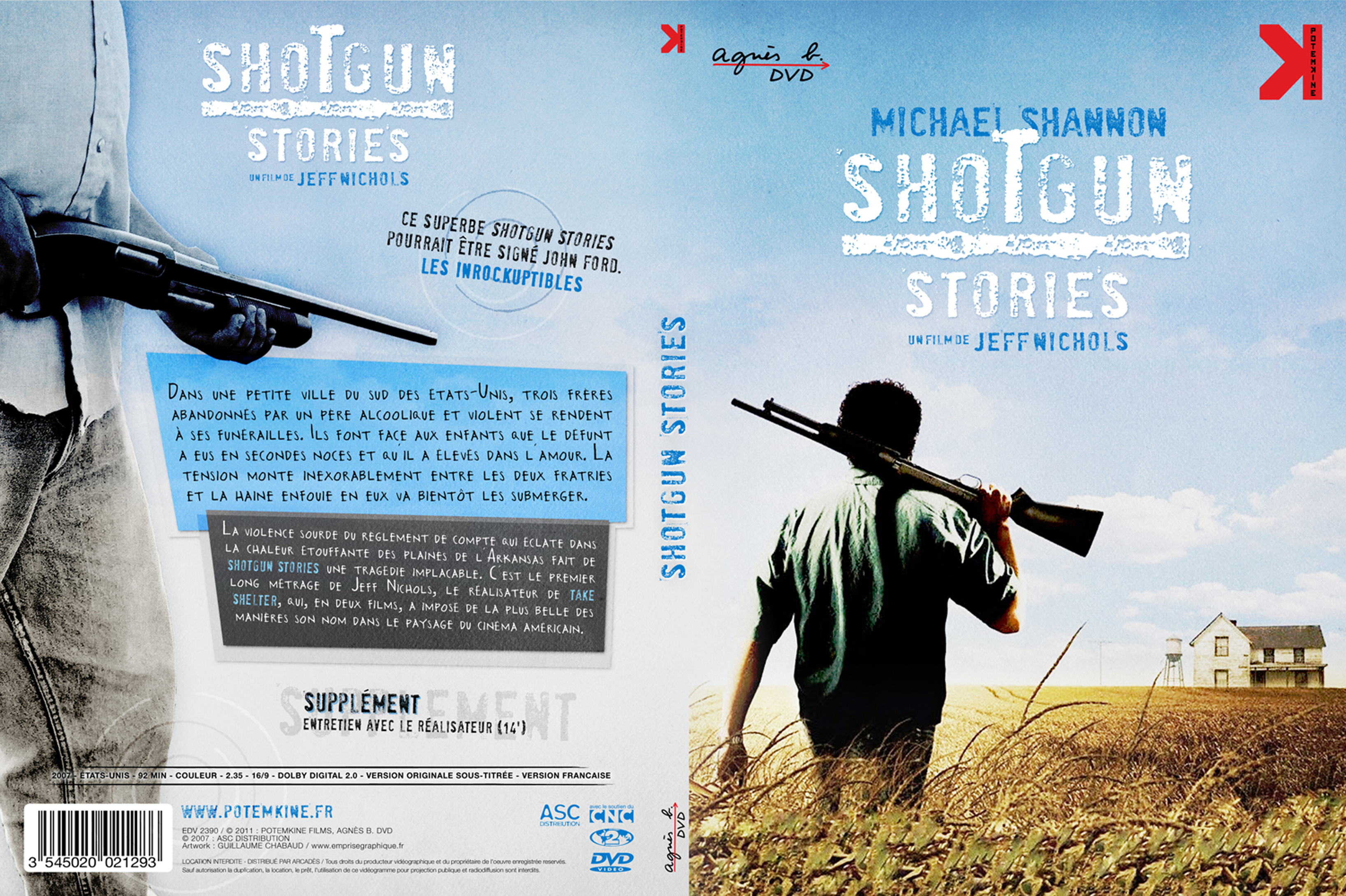 Jaquette DVD Shotgun stories