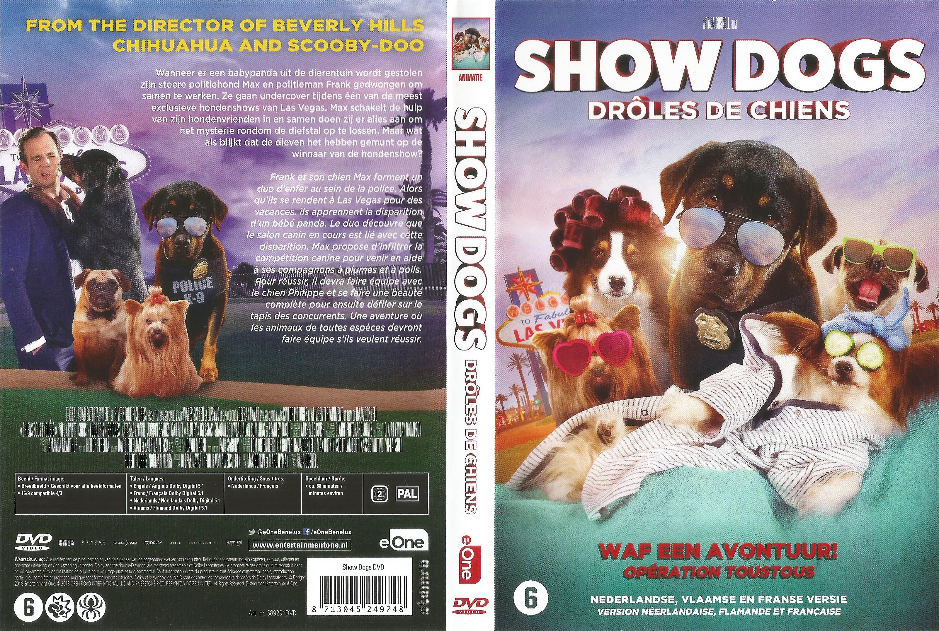 Jaquette DVD Show Dogs