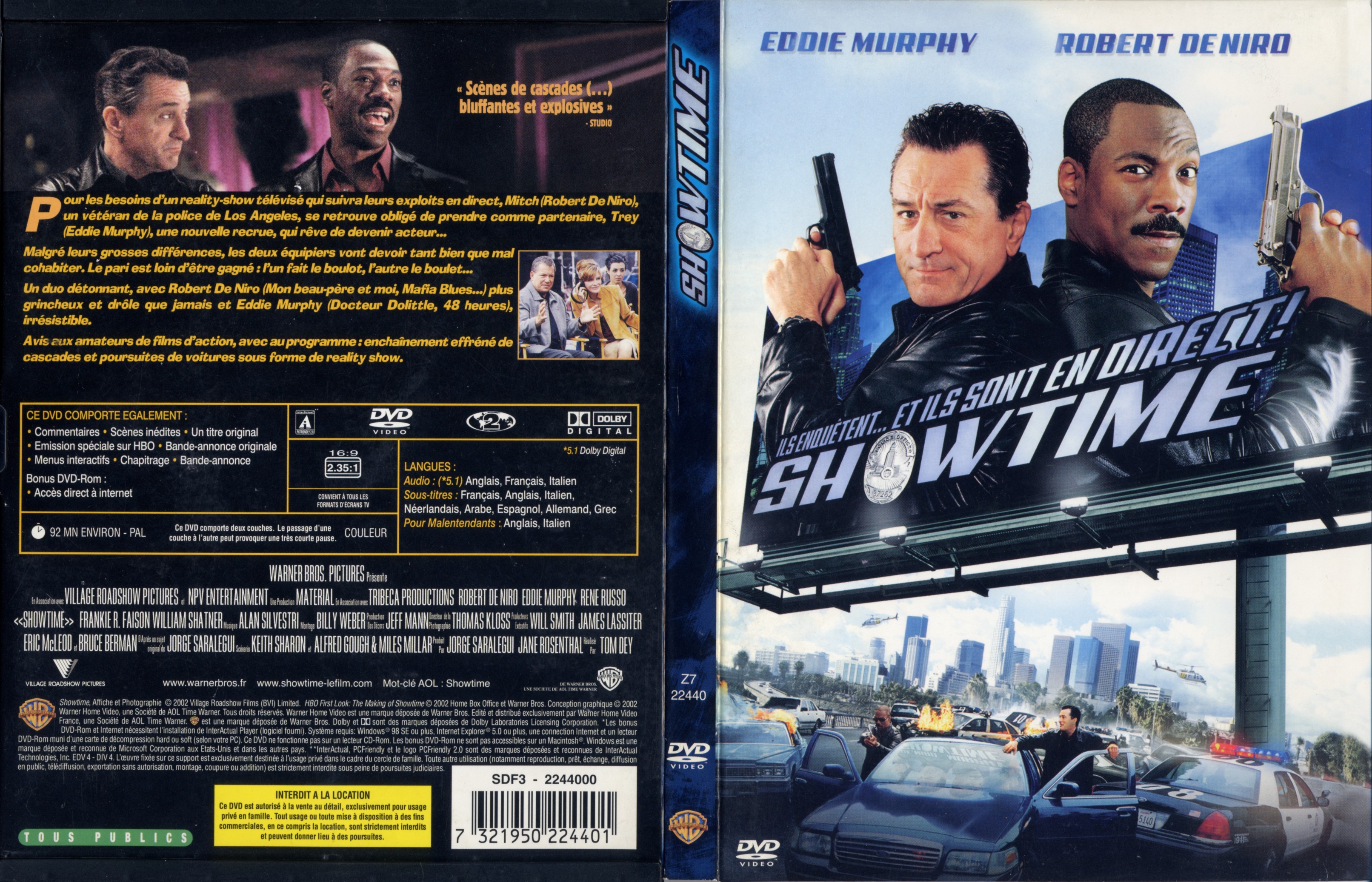 Jaquette DVD Showtime