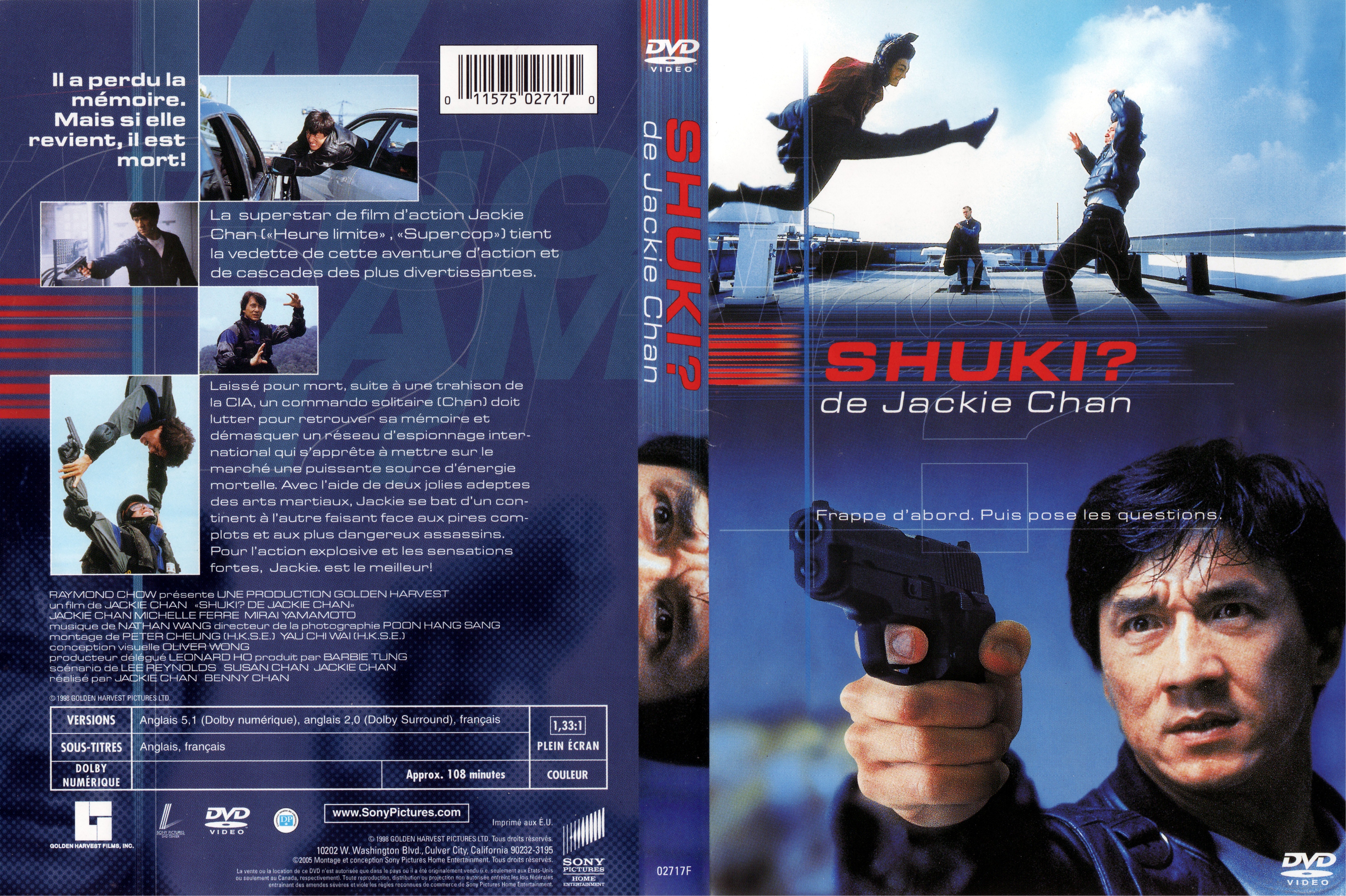 Jaquette DVD Shuki (Canadienne)