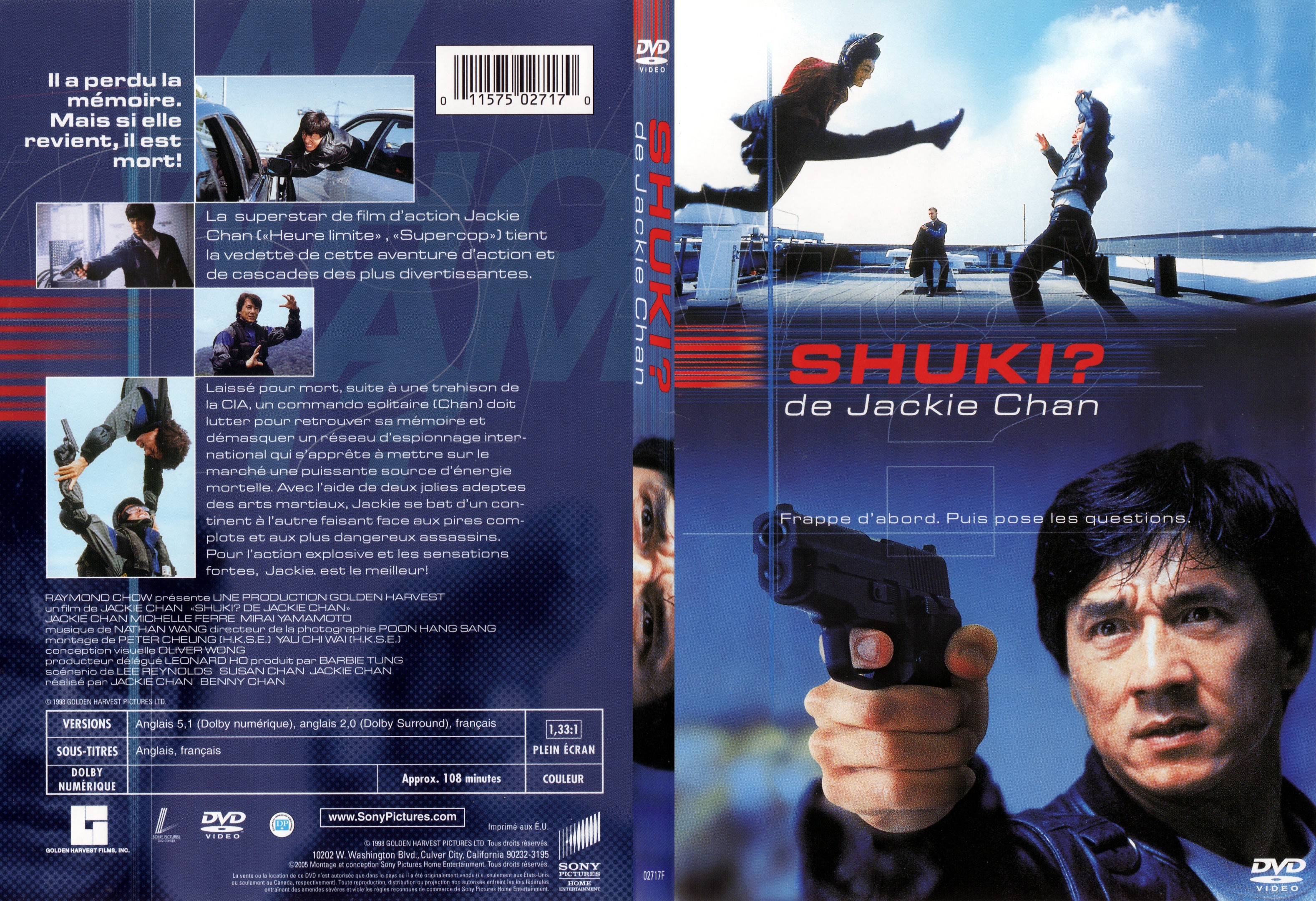 Jaquette DVD Shuki (Canadienne) - SLIM