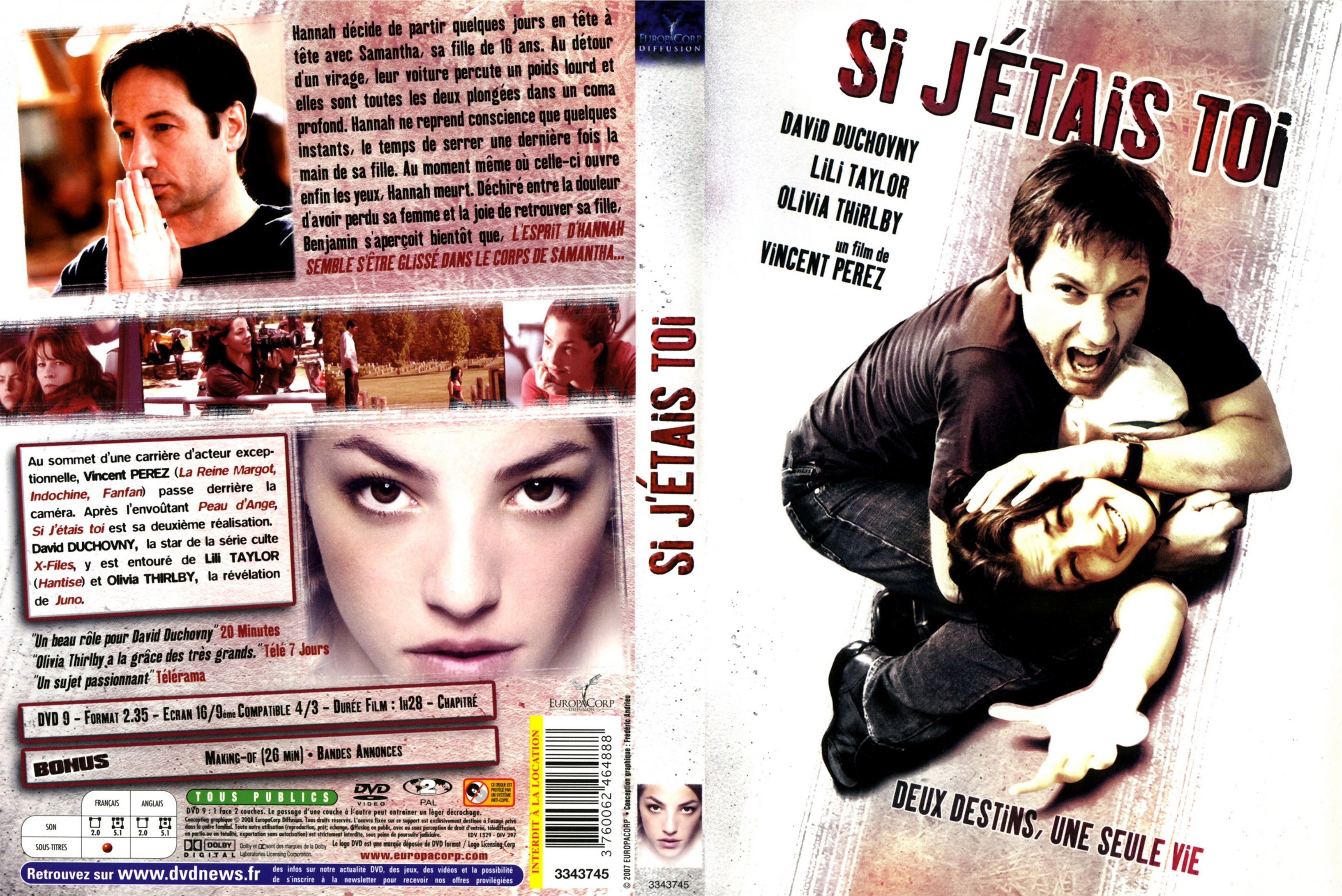 Jaquette DVD Si j