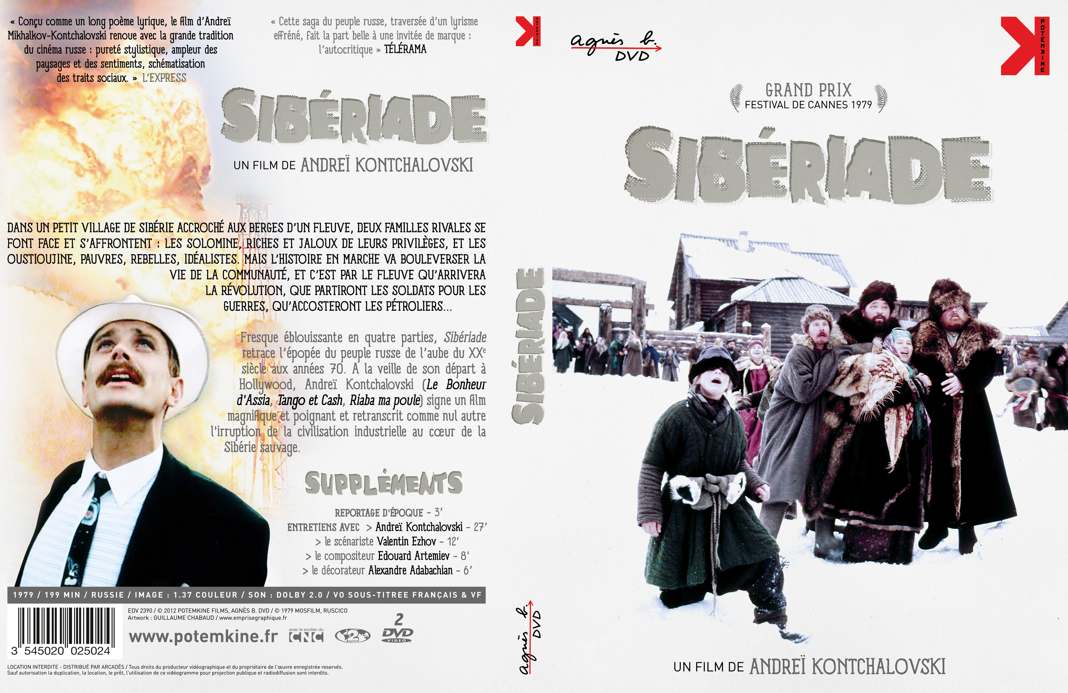 Jaquette DVD Siberiade