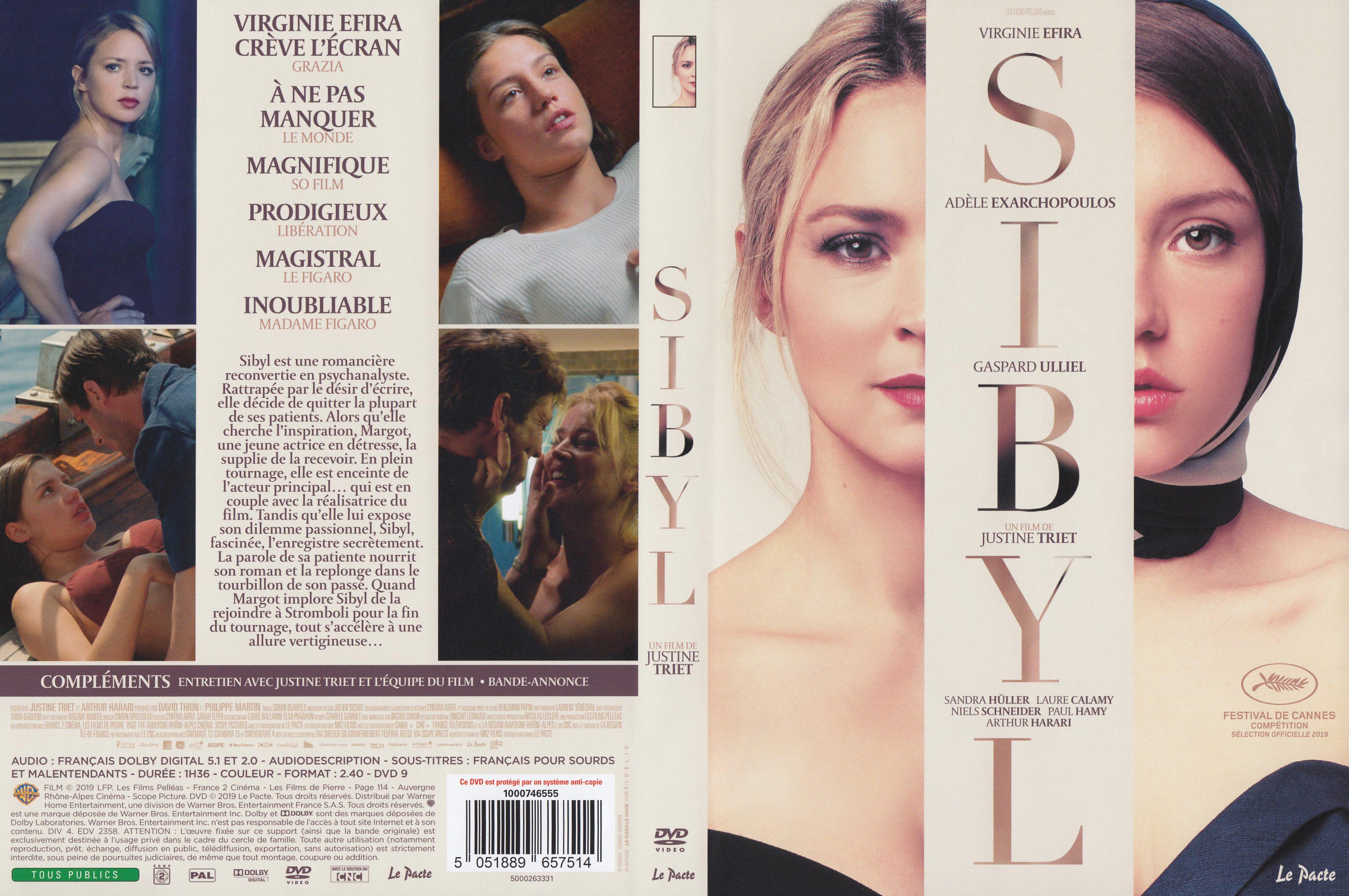 Jaquette DVD Sibyl