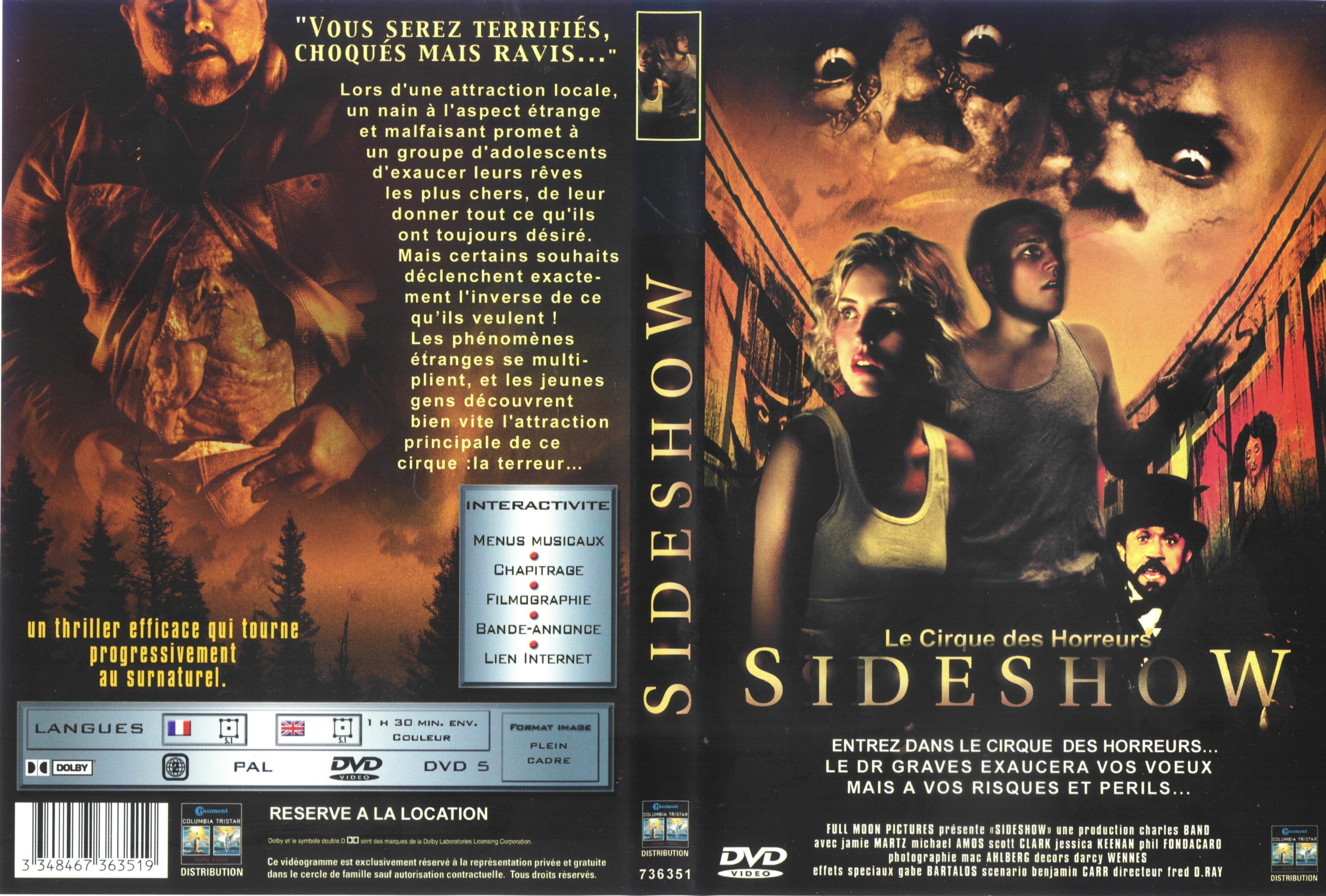 Jaquette DVD Sideshow