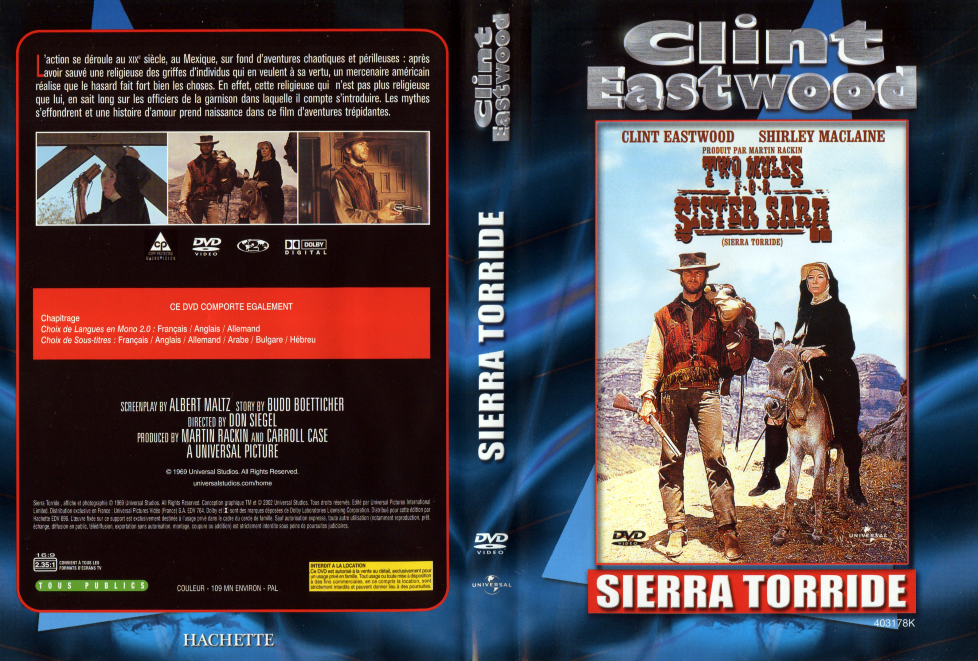 Jaquette DVD Sierra torride v2