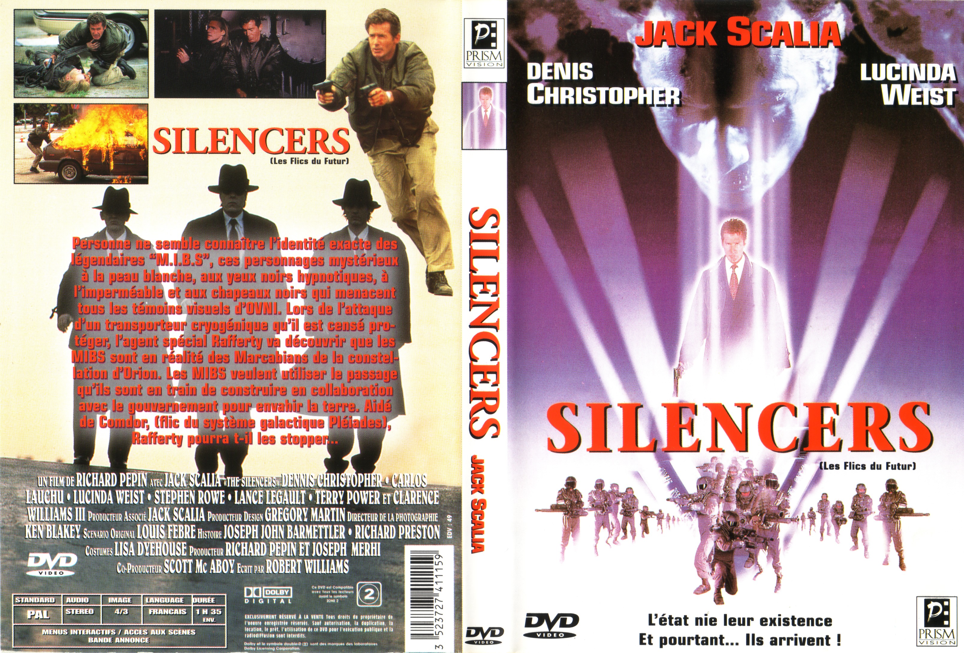 Jaquette DVD Silencers