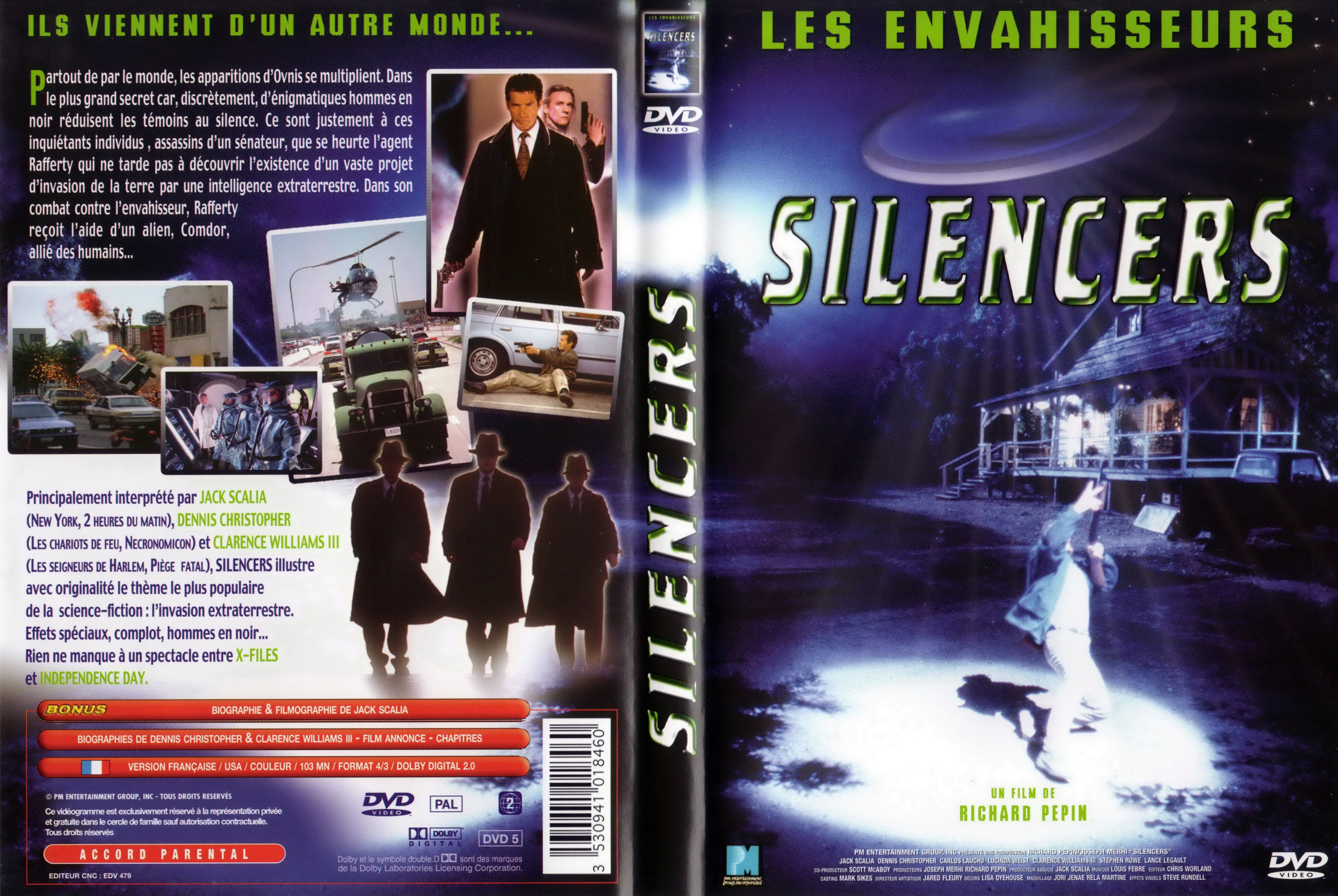 Jaquette DVD Silencers v2
