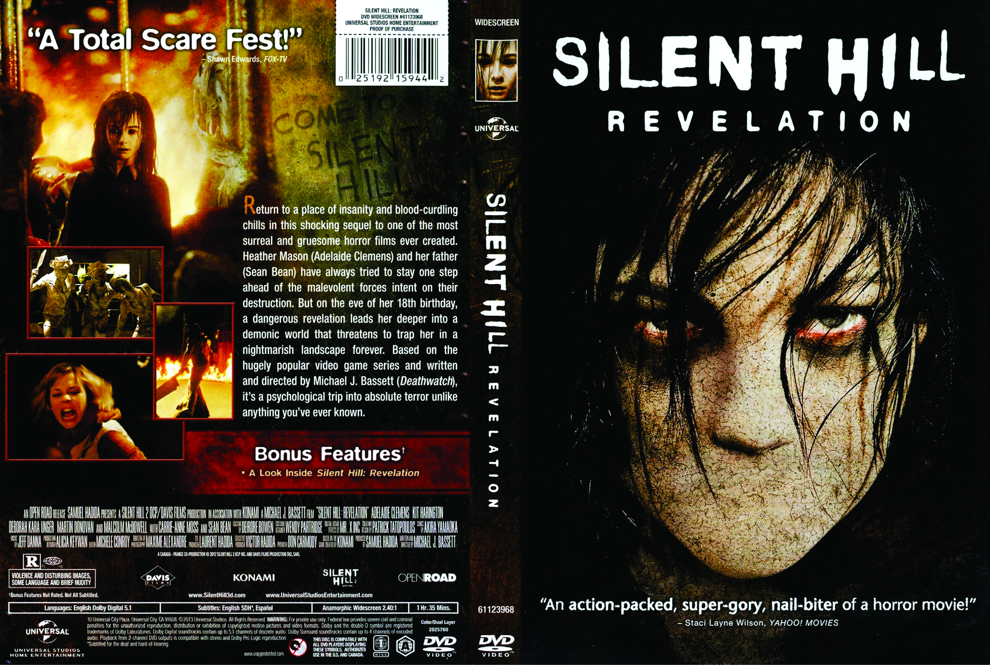 Jaquette DVD Silent Hill: Revelation Zone 1