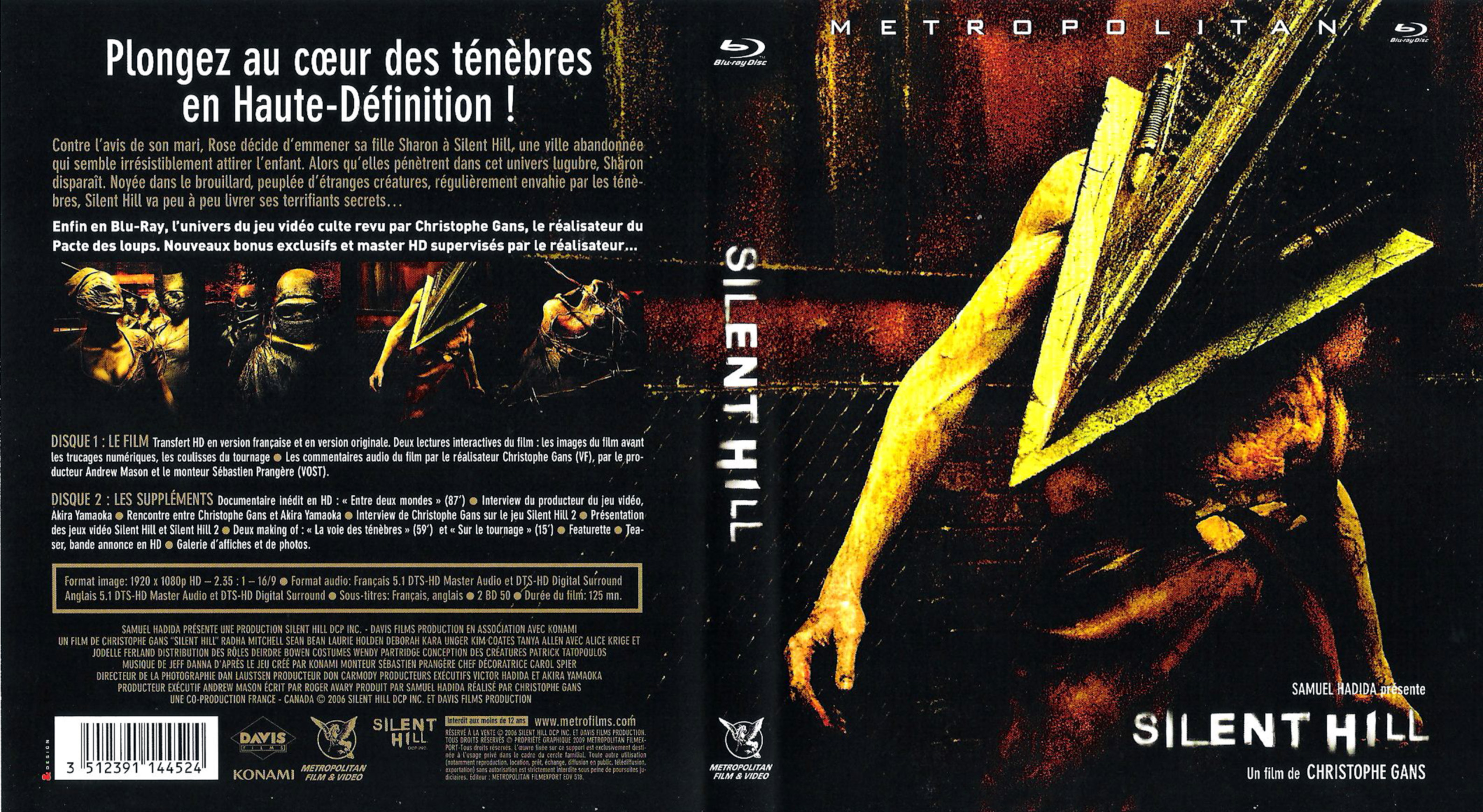 Jaquette DVD Silent Hill (BLU-RAY)