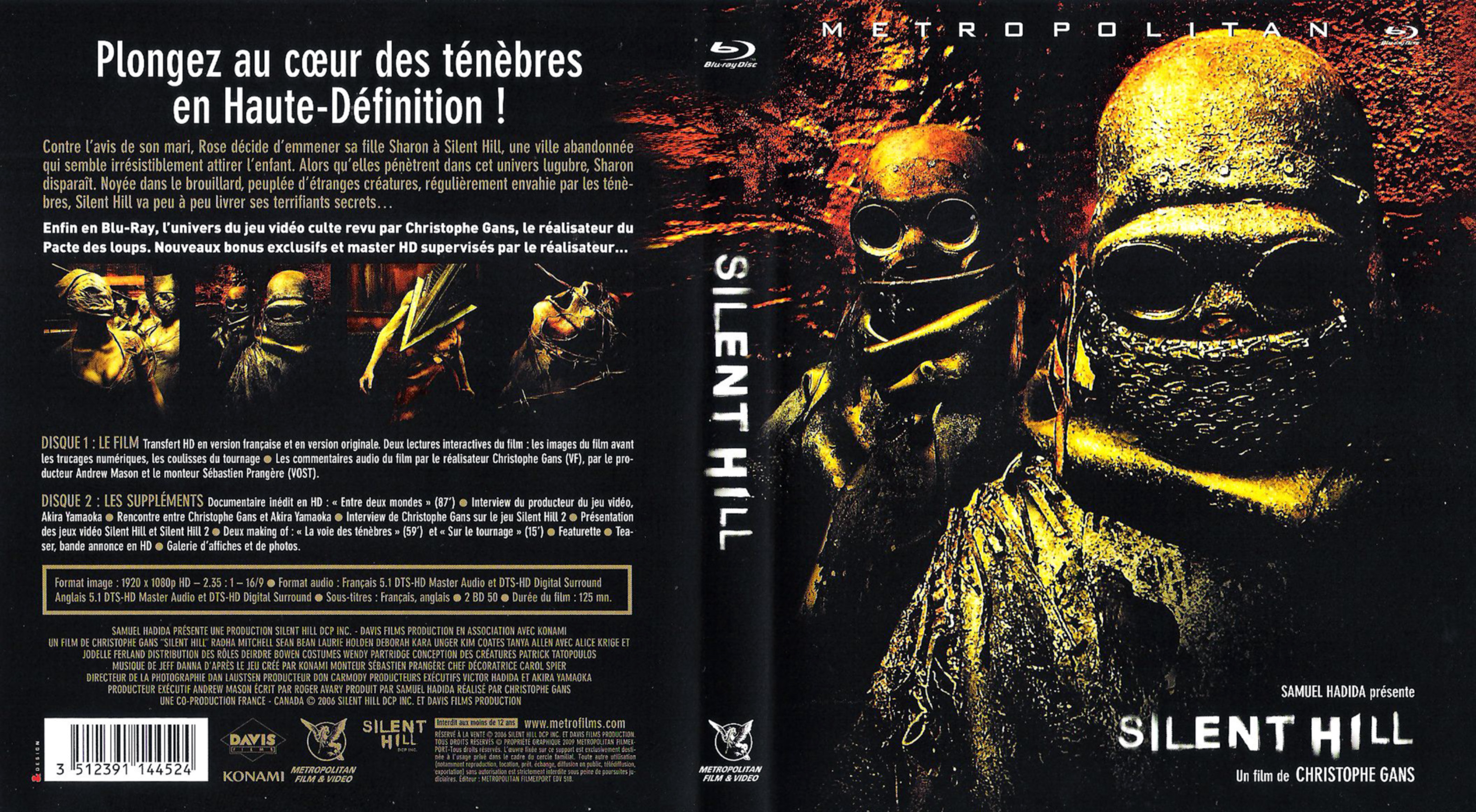 Jaquette DVD Silent Hill (BLU-RAY) v3