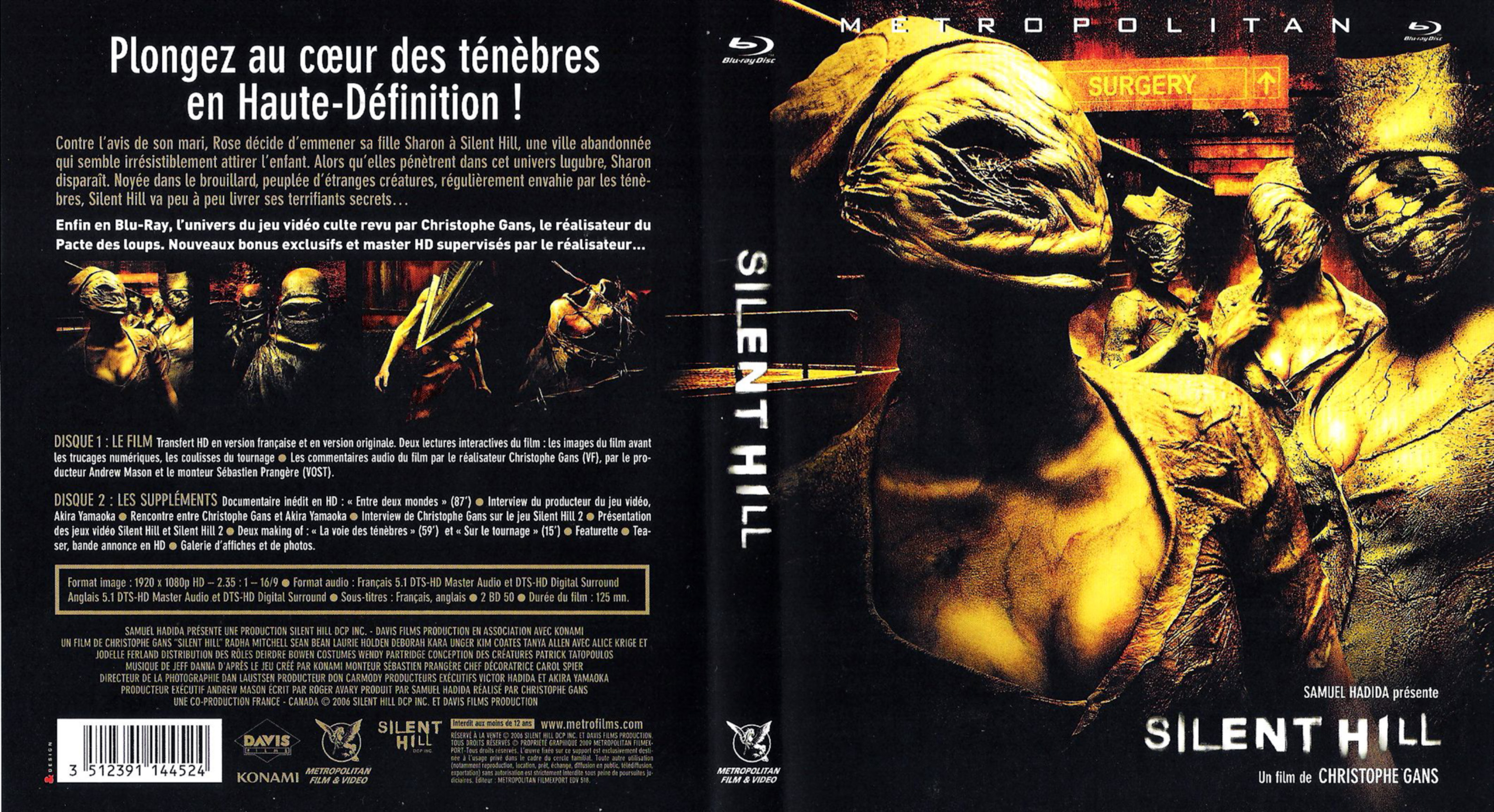 Jaquette DVD Silent Hill (BLU-RAY) v4