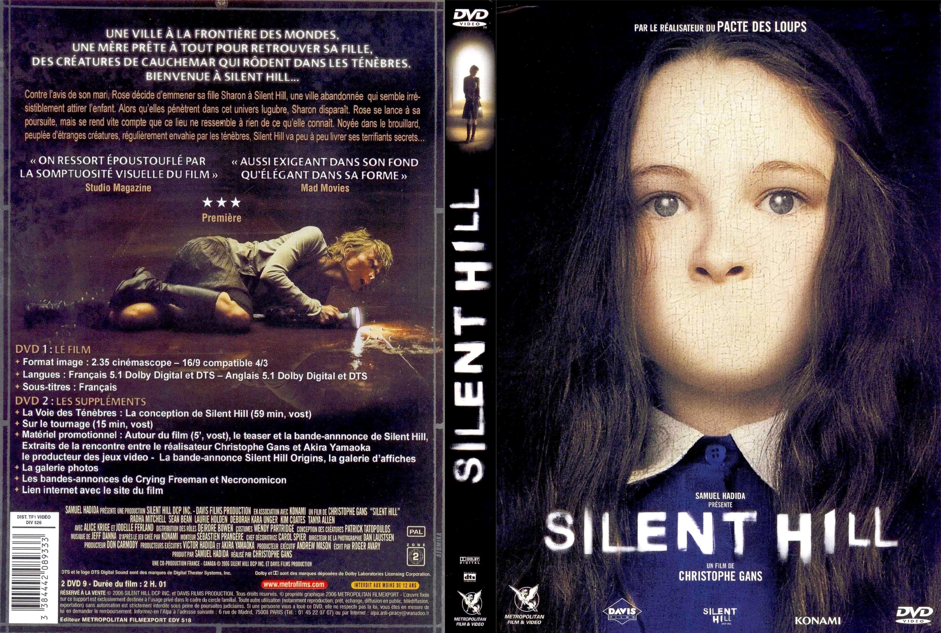 Jaquette DVD Silent Hill v2
