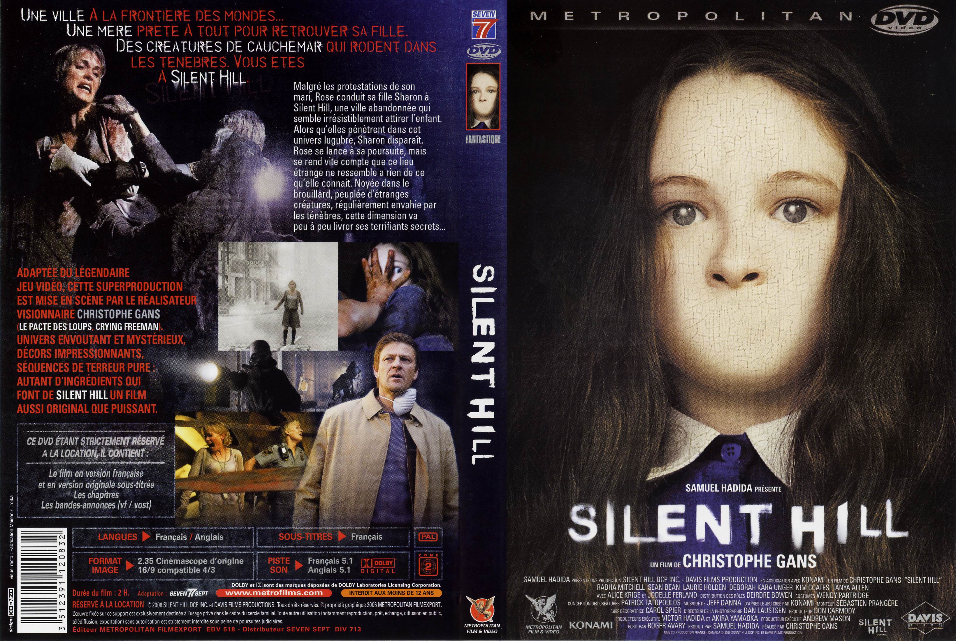 Jaquette DVD Silent hill