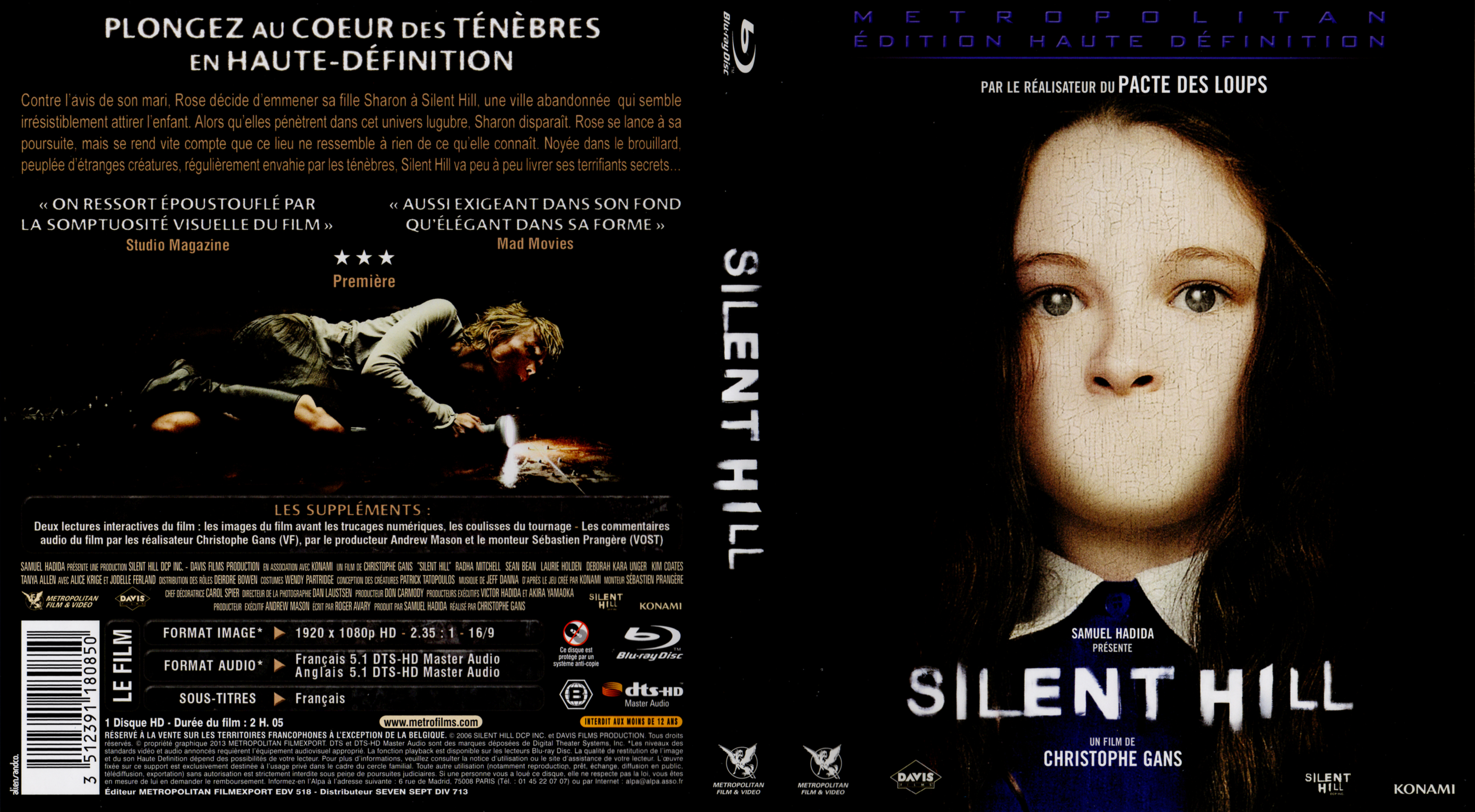 Jaquette DVD Silent hill (BLU-RAY) v6
