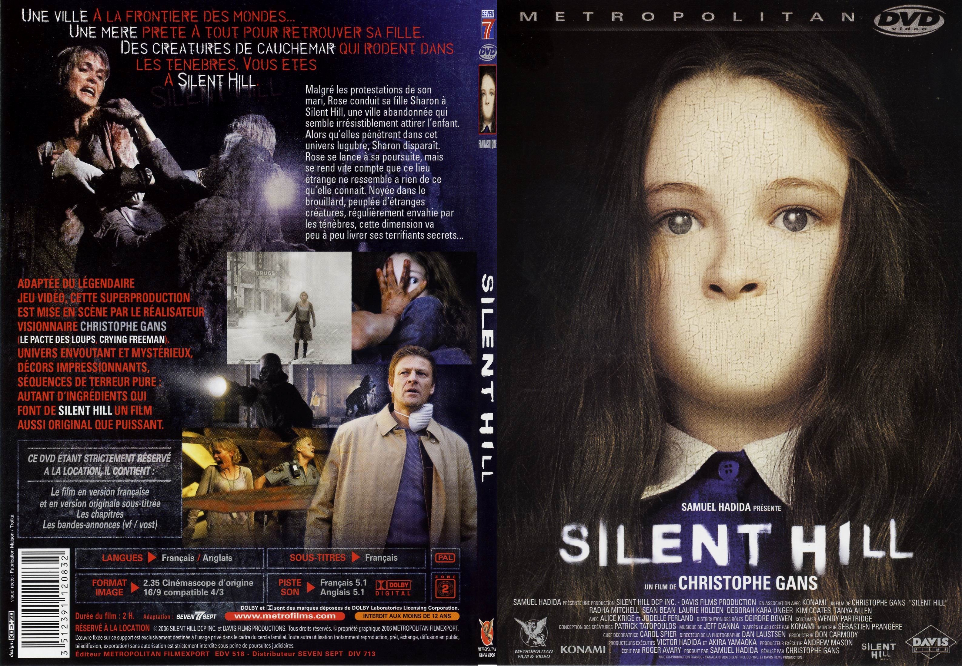 Jaquette DVD Silent hill - SLIM