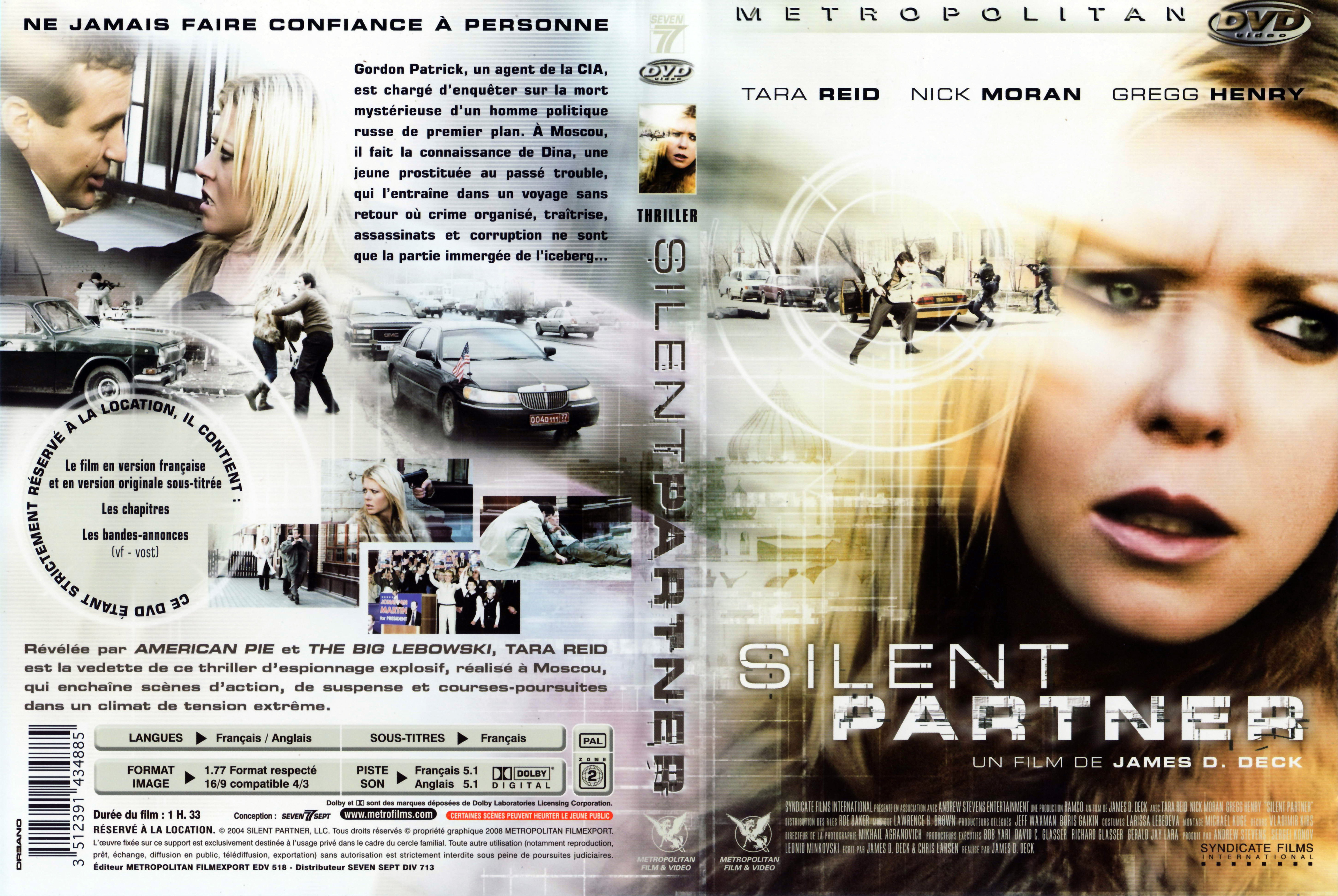 Jaquette DVD Silent partner