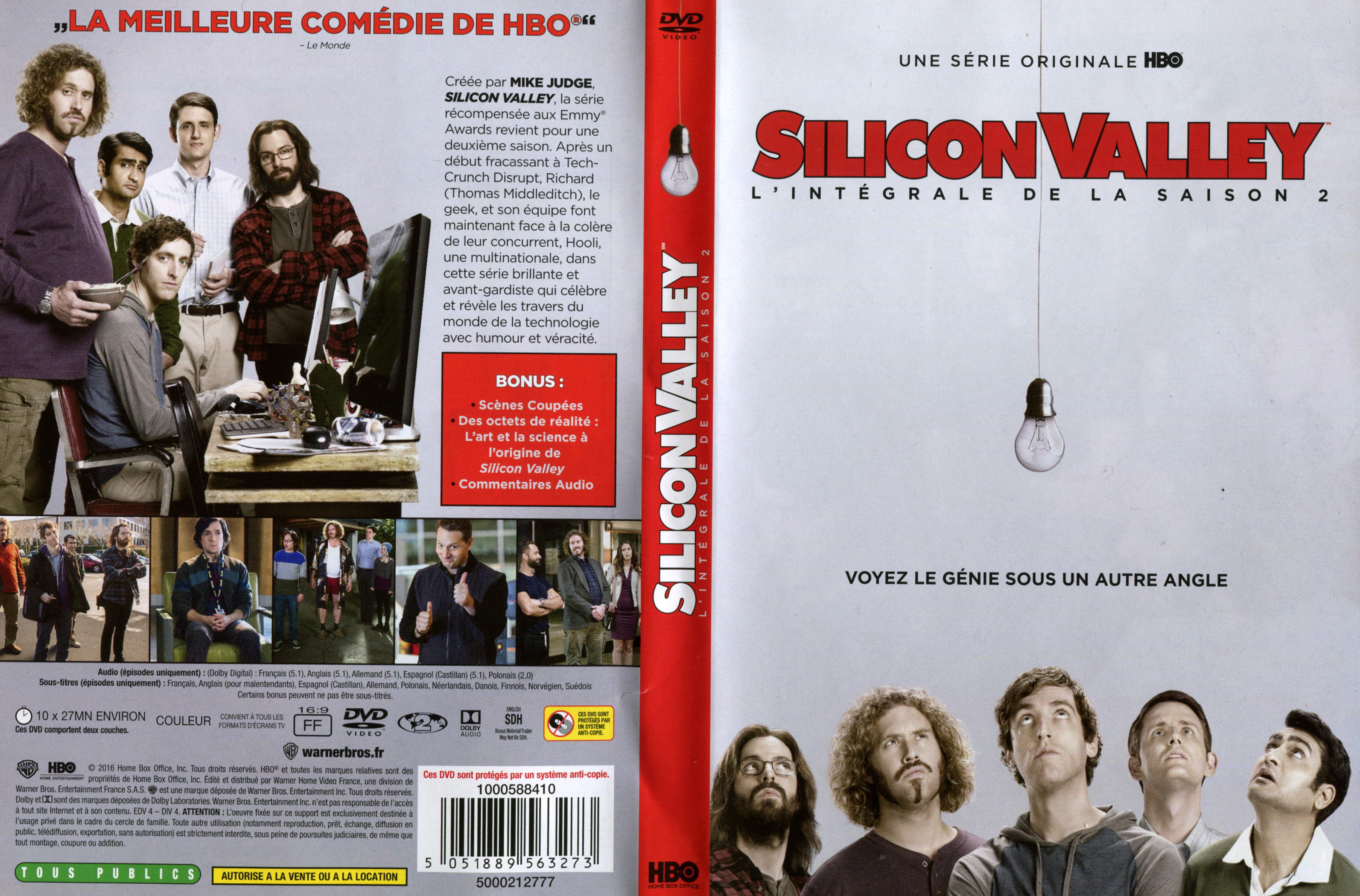 Jaquette DVD Silicon valley